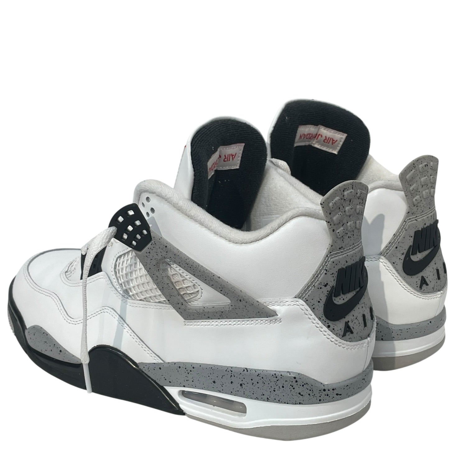 NIKE/AIR JORDAN 4/Hi-Sneakers/US 10.5/Leather/WHT/FV5029-100 view 2