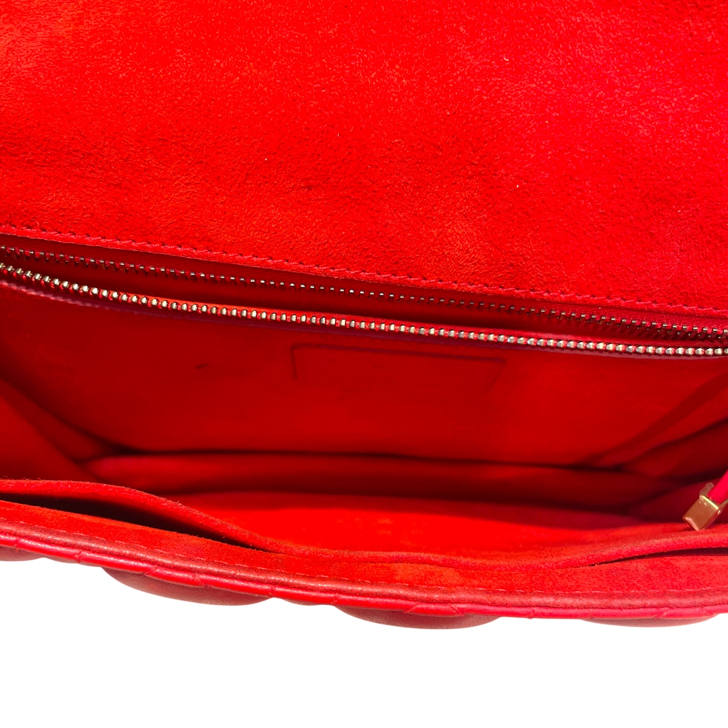 Christian Dior/Cross Body Bag/Leather/RED/Cannage Dioraddict view 9