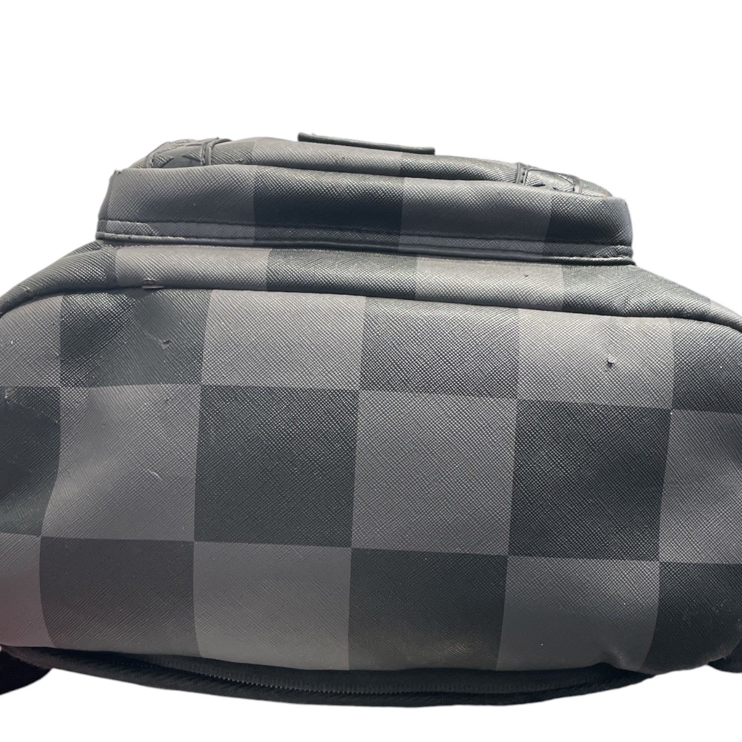 SPRAYGROUND/Backpack/Leather/BLK/FOLD OVER TOP | DRAWSTRING view 4