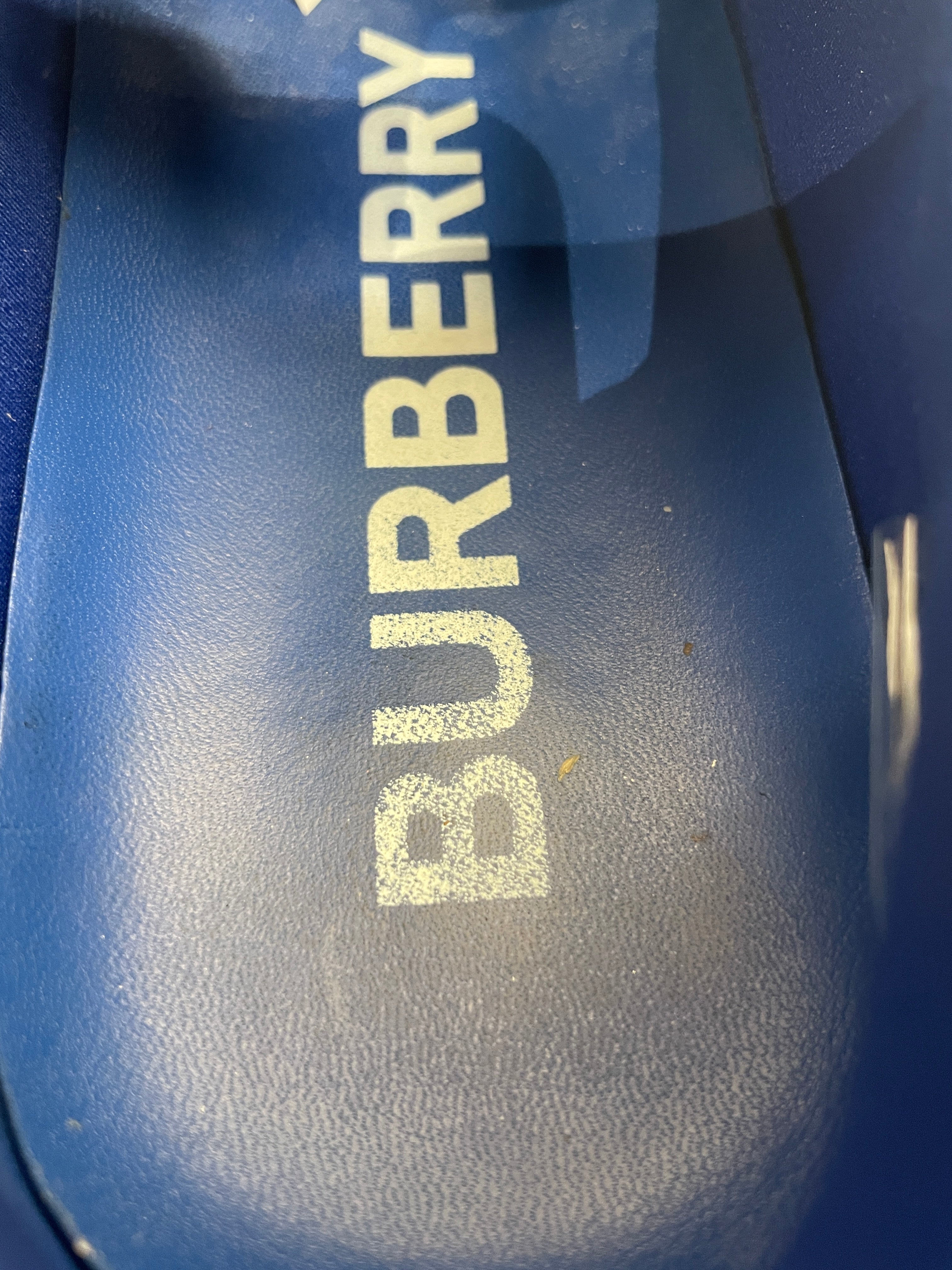 BURBERRY/Low-Sneakers/EU 43.5/Acrylic/GRY/ view 3