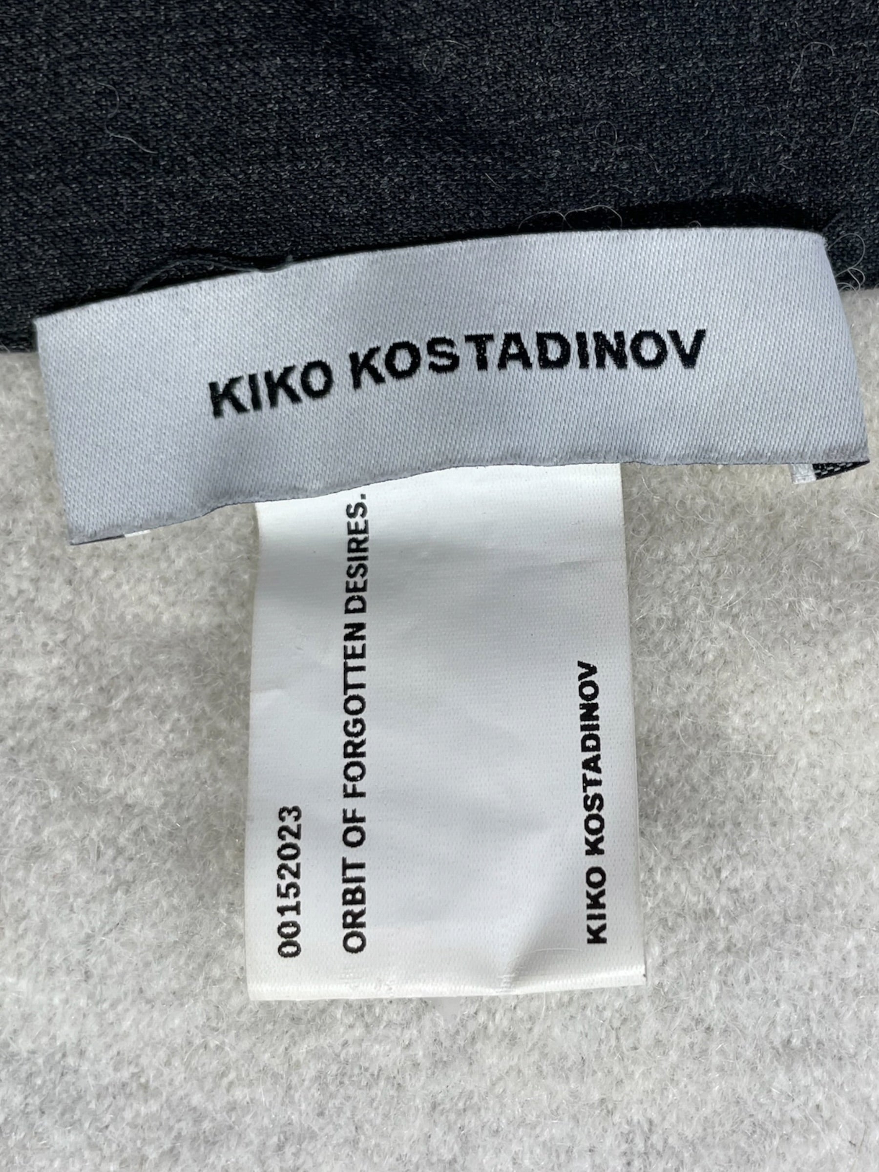 Kiko Kostadinov/Scarf/All Over Print/Wool/GRY/ view 3
