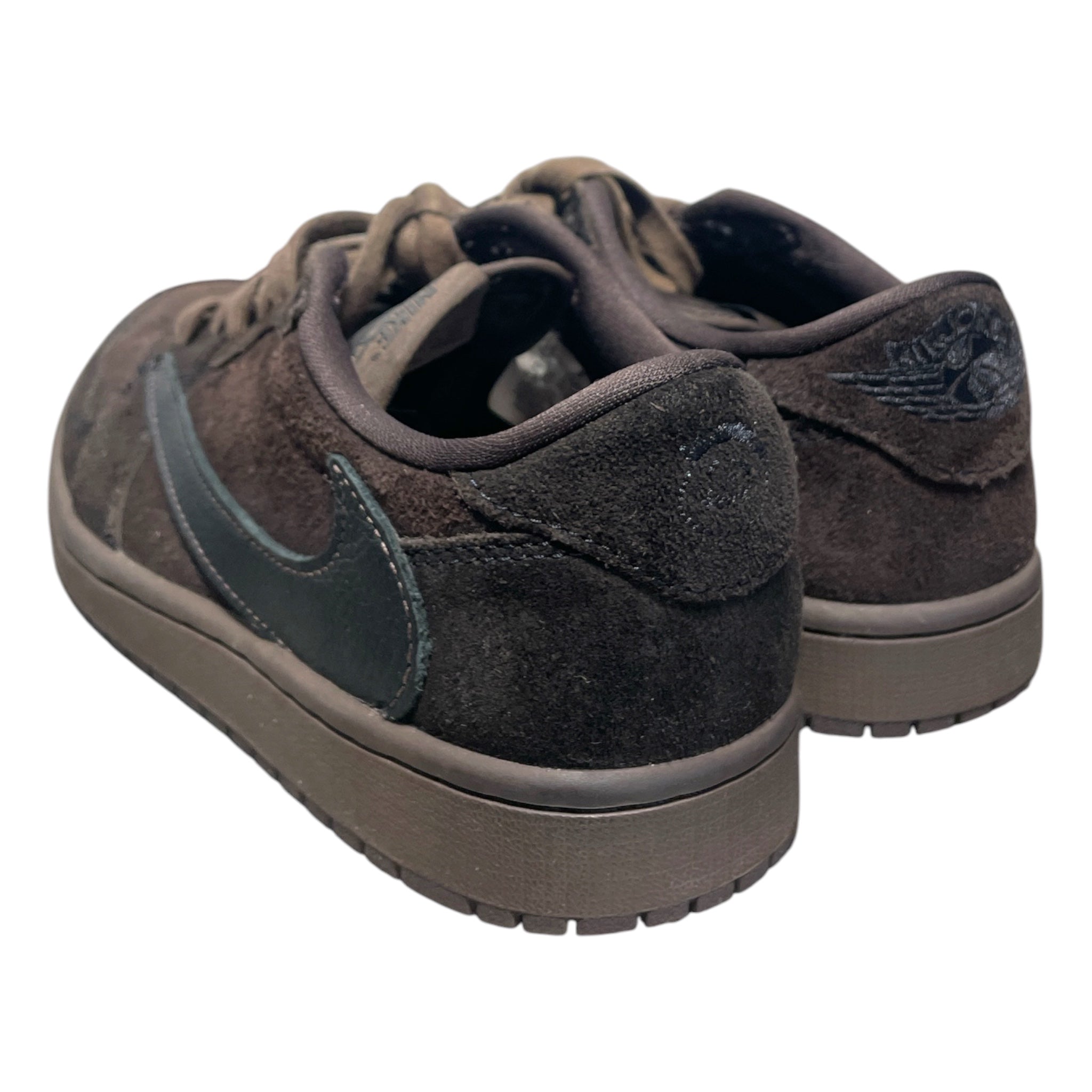 NIKE/TRAVIS SCOTT/Low-Sneakers/US 6.5/Suede/BRW/Jordan 1 Low Velvet Brown view 2