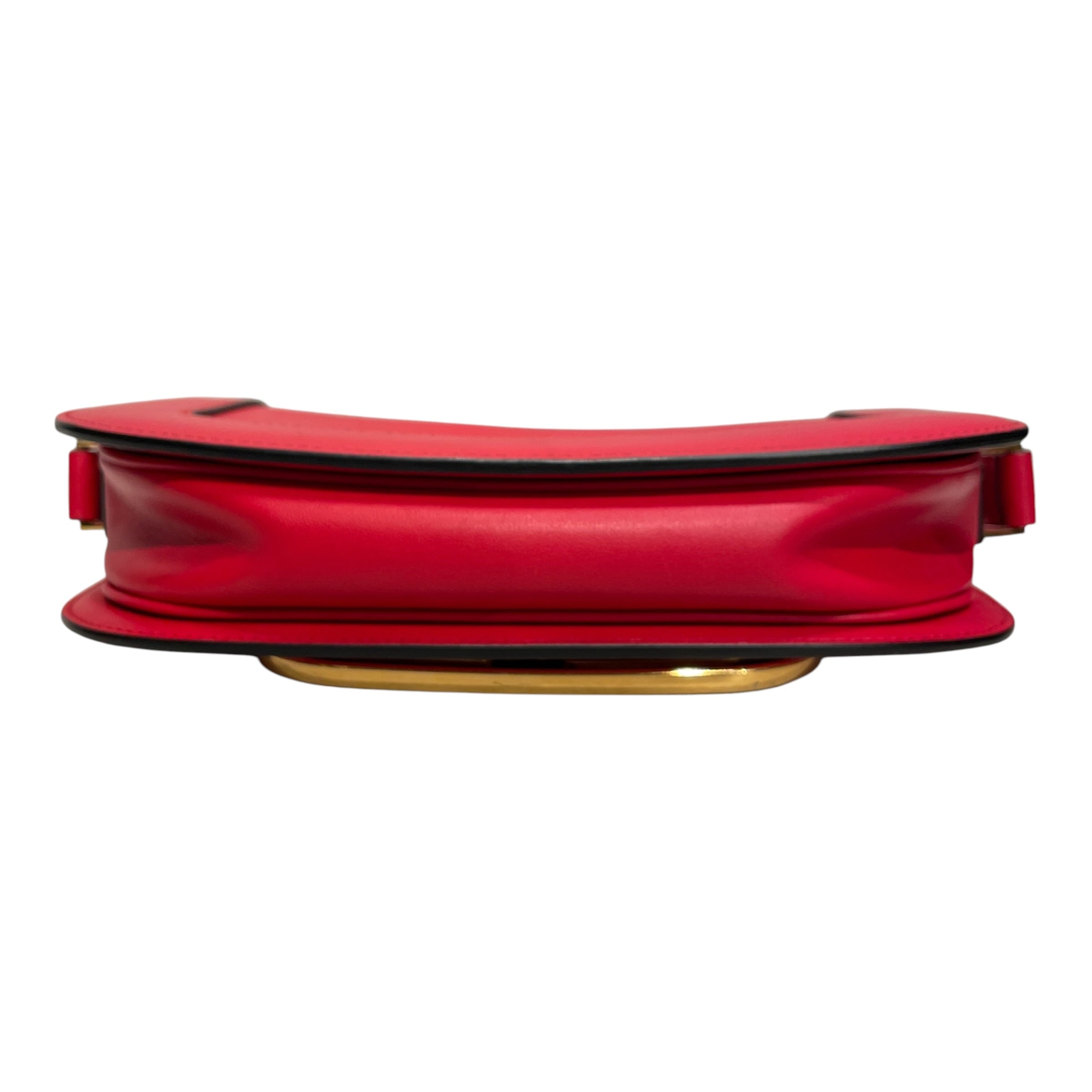 VALENTINO/Bag/Leather/RED/JUMBO GOLD V view 3