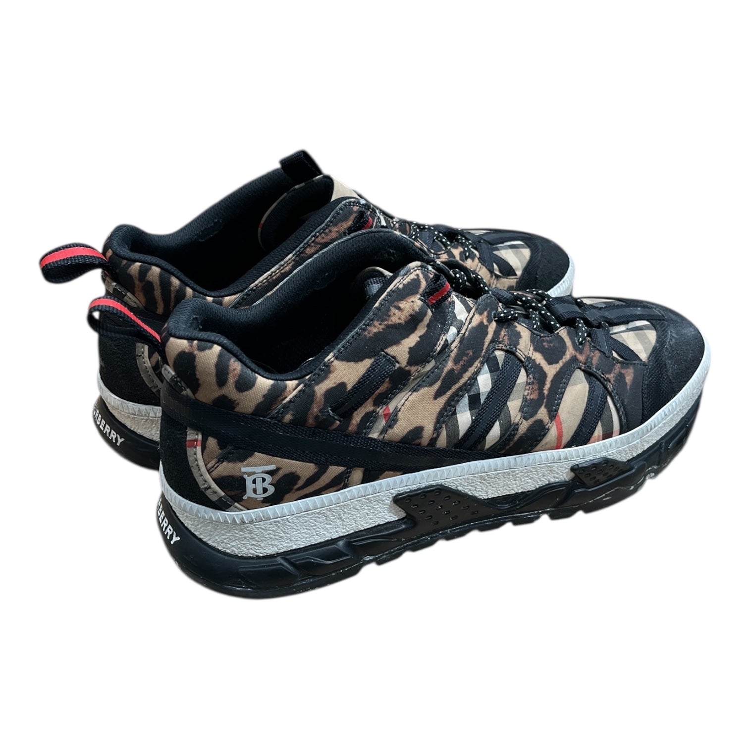 BURBERRY LONDON/Low-Sneakers/EU 45/Animal Pattern/BLK/UNION view 2