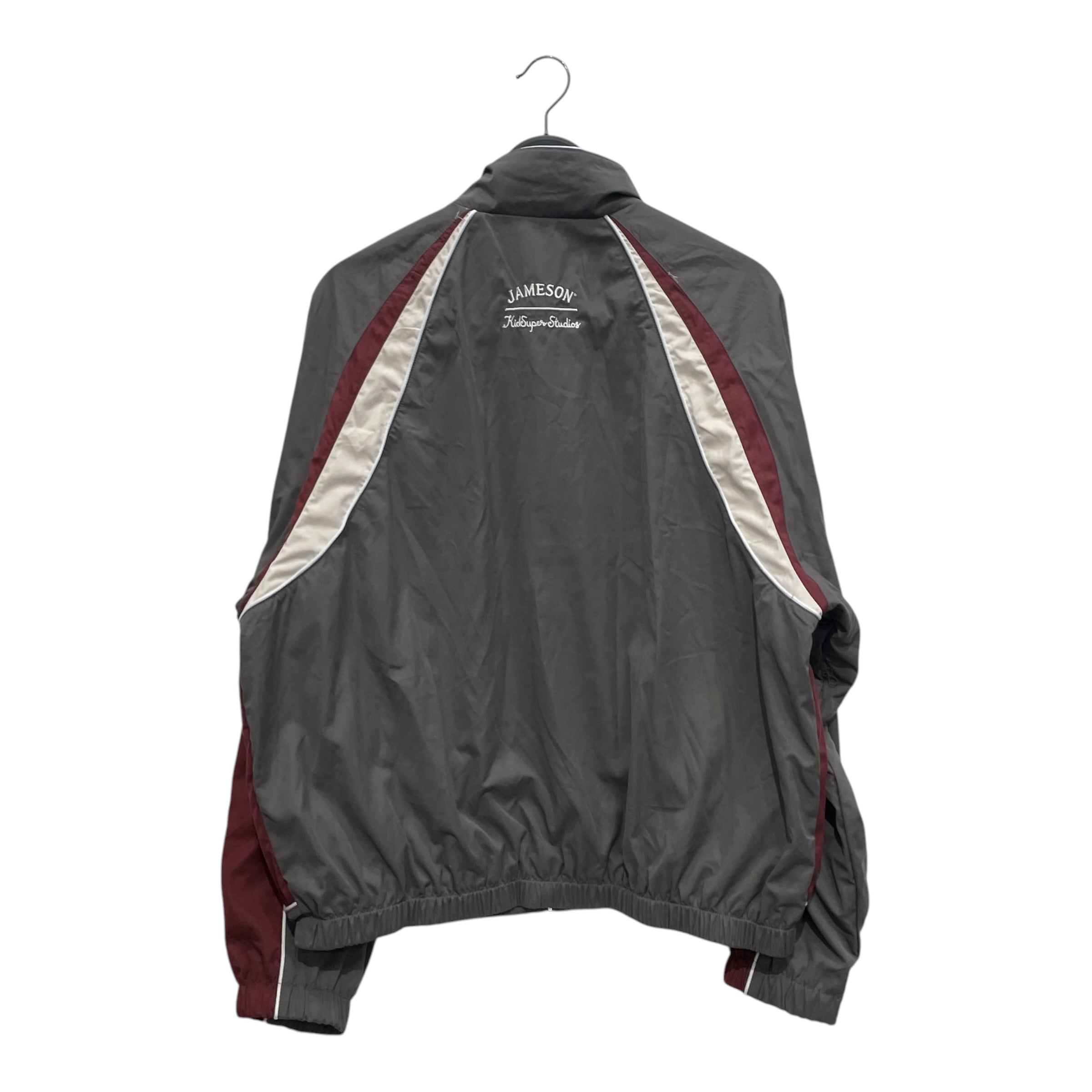 KIDSUPER STUDIOS/Jacket/L/Polyester/GRY/Graphic/JAMESON view 2