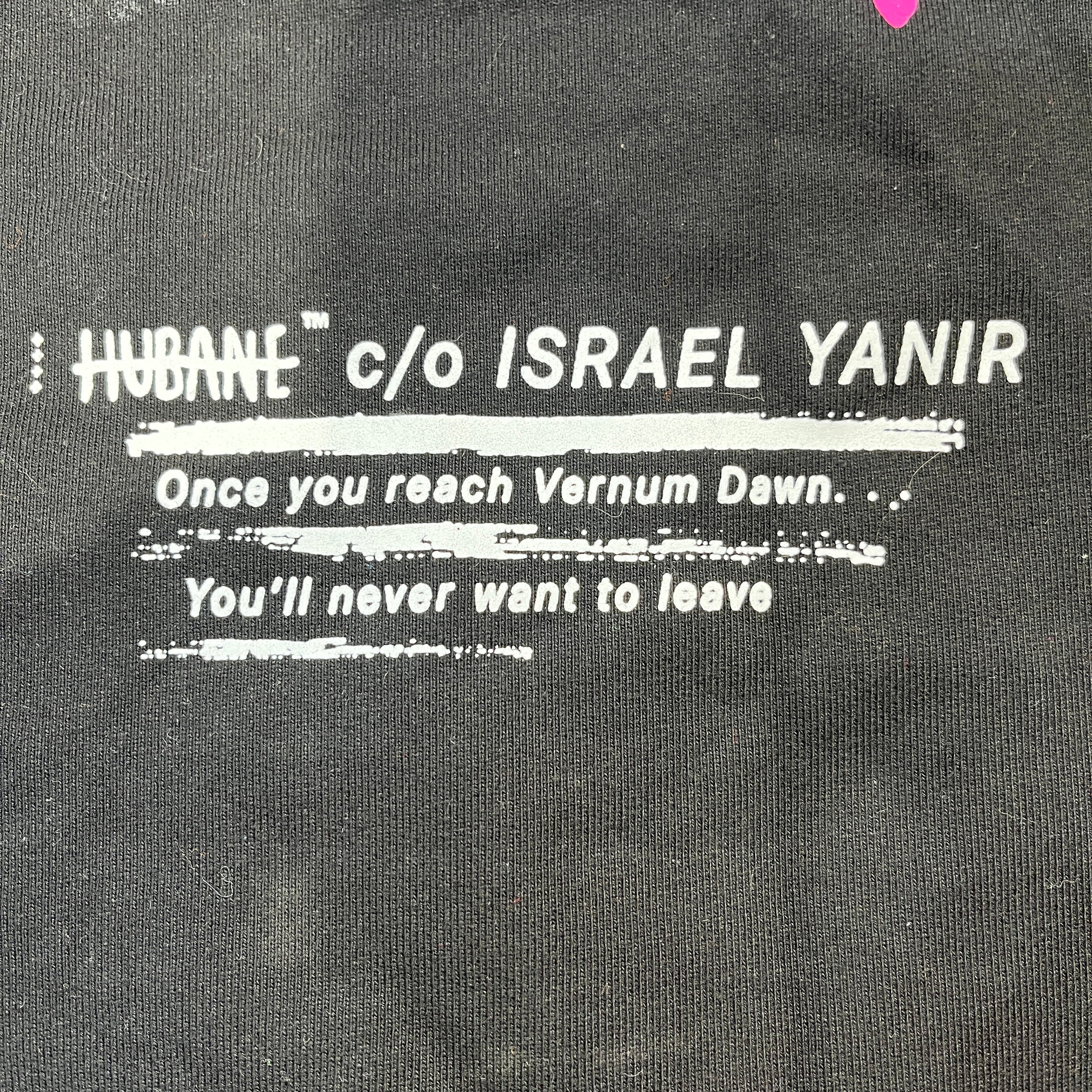 HUBANE/Vest/Cotton/BLK/SLEEVELESS HOODIE W PINK DOTS view 4