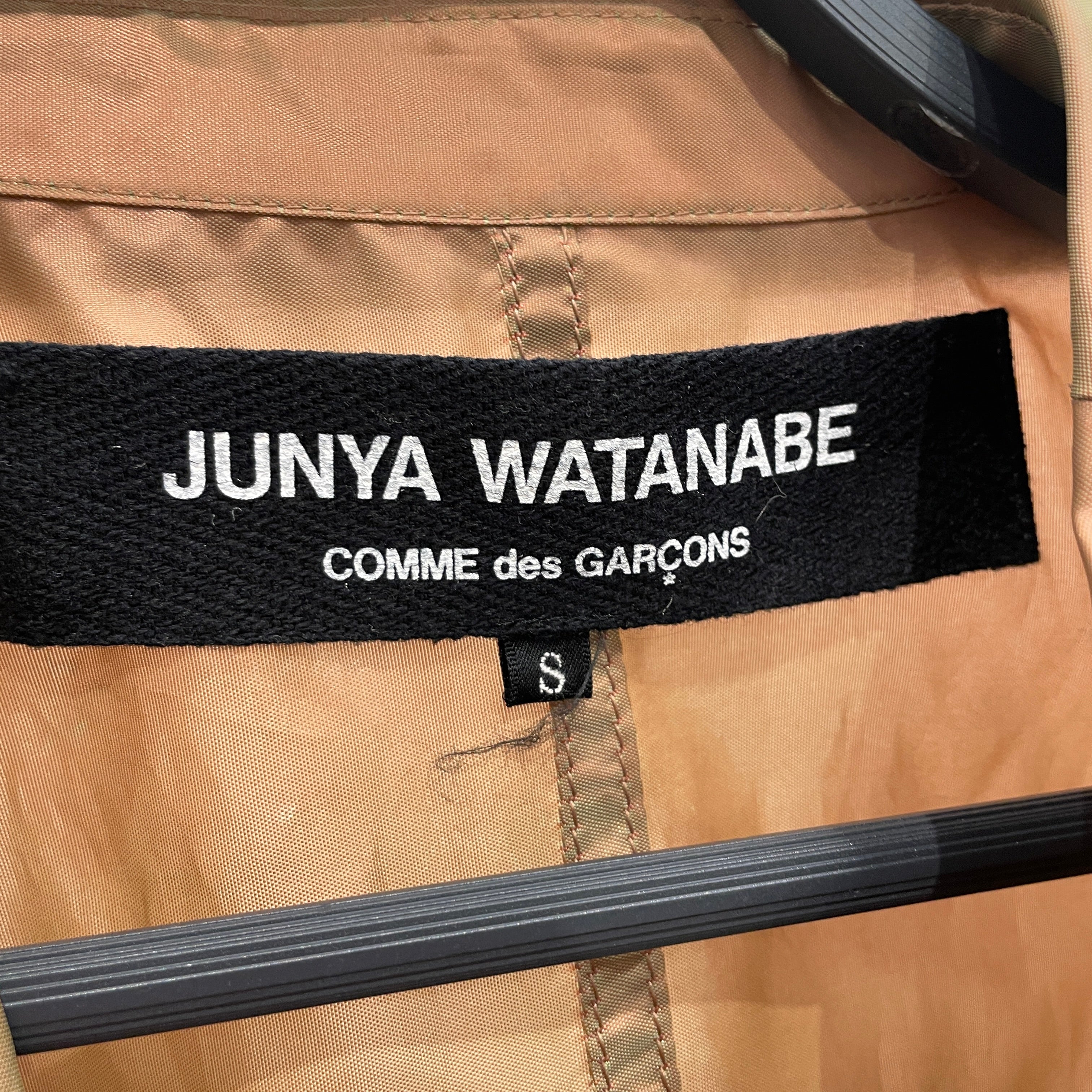 JUNYA WATANABE COMME des GARCONS/Windbreaker/S/Polyester/CML/IRIDESENT / WHITE BUTTONS view 3