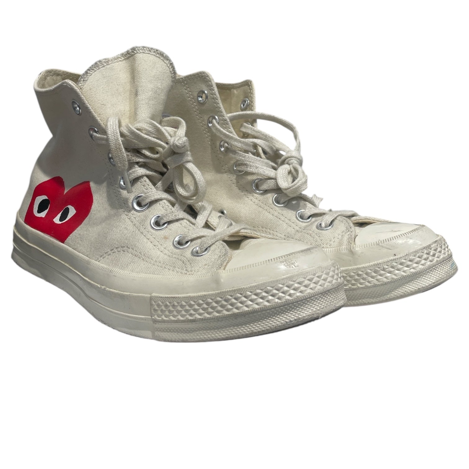 CONVERSE/Hi-Sneakers/US 8/Cotton/WHT/ view 1