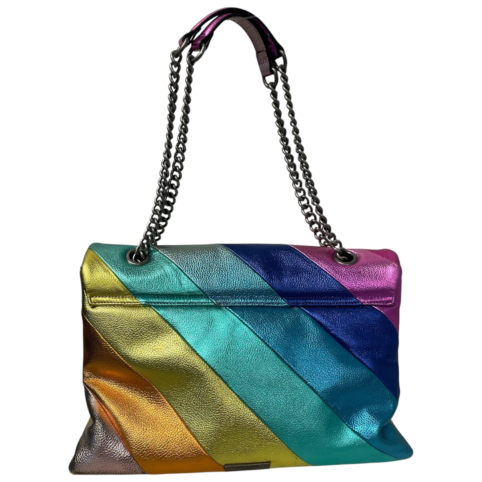 Kurt Geiger/Hand Bag/Stripe/Leather/MLT/ view 2