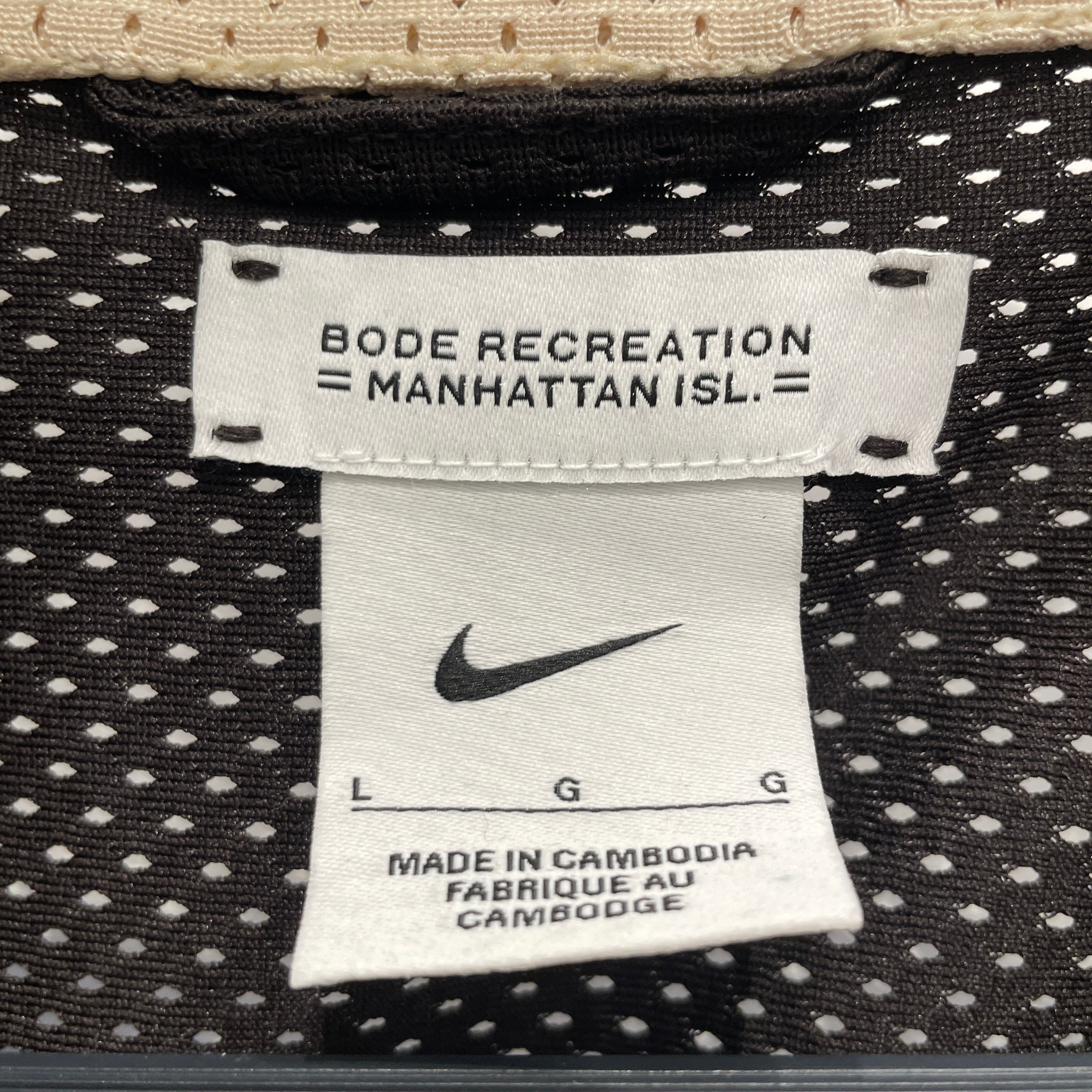NIKE/BODE/LS T-Shirt/L/Polyester/BRW/MANHATTAN JERSEY view 3