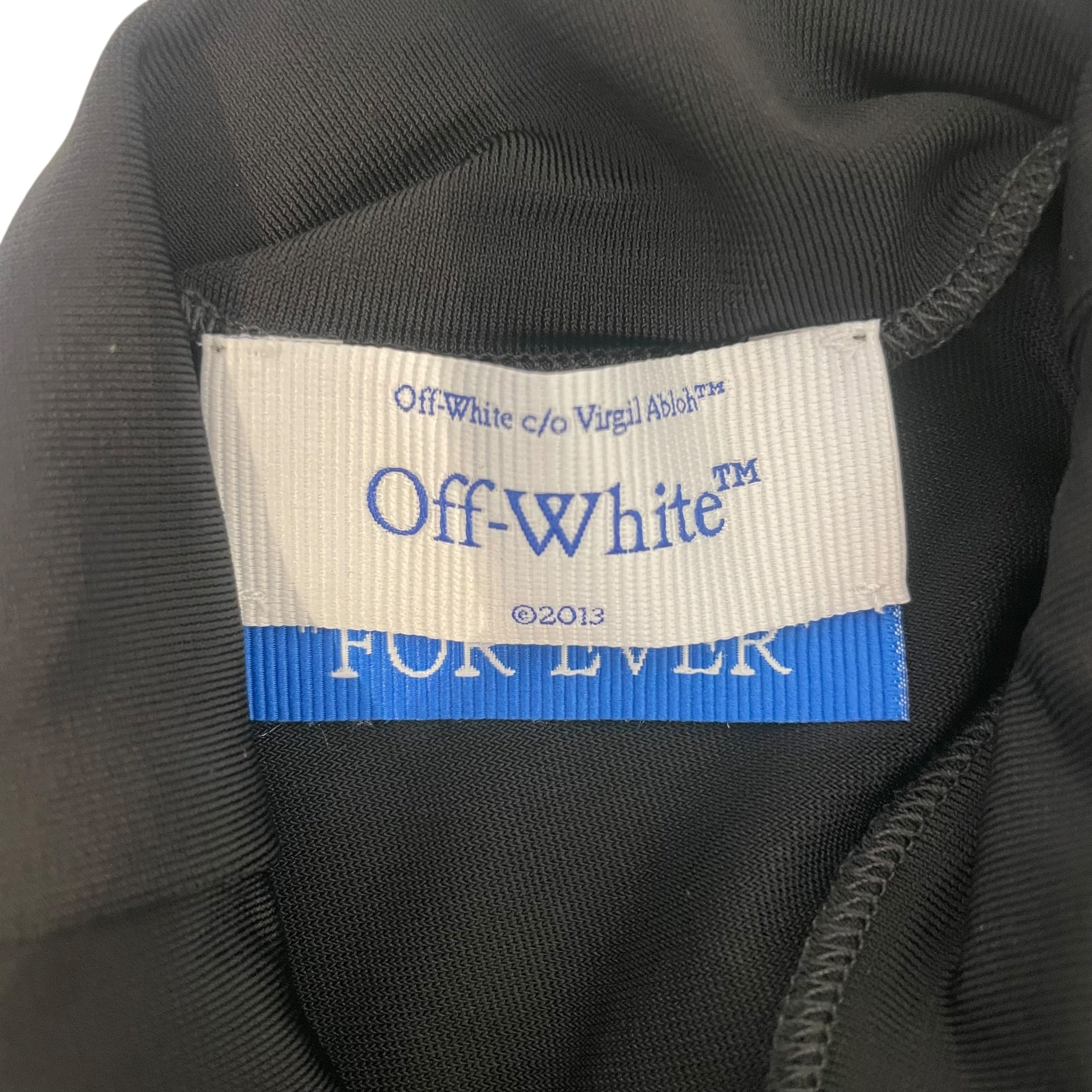 OFF-WHITE/T-Shirt/38/BLK/Spray Paint Mini Logo view 3