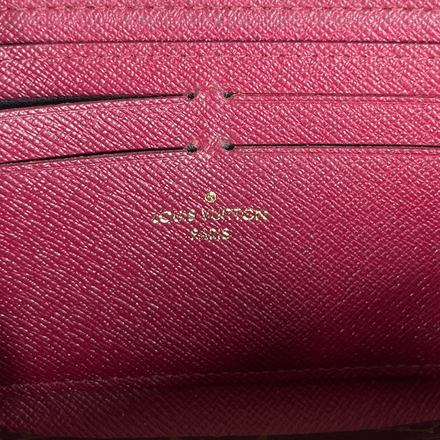 LOUIS VUITTON/Long Wallet/Monogram/Leather/BRW/L's/CLEMENCE view 5