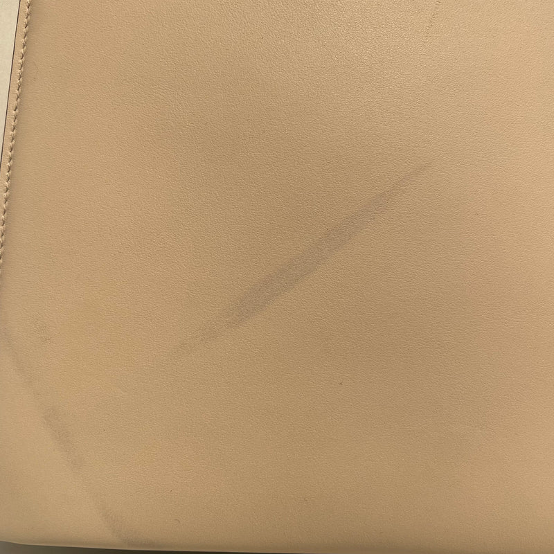 Salvatore Ferragamo/Hand Bag/OS/Monogram/Leather/CRM/ALL CREAM SLIM BAG