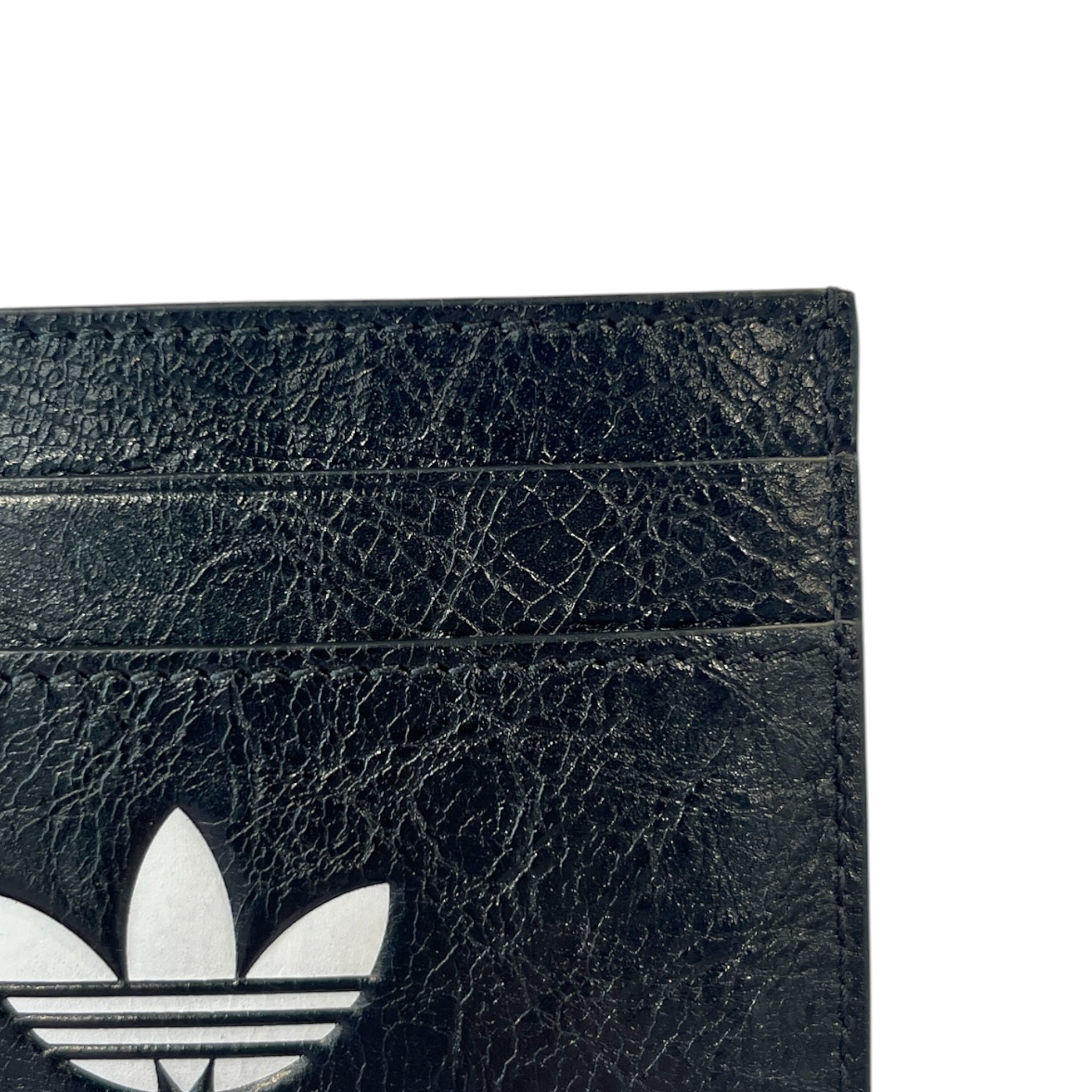 BALENCIAGA/Wallet/Leather/BLK/M's/ADIDAS COLLAB view 4