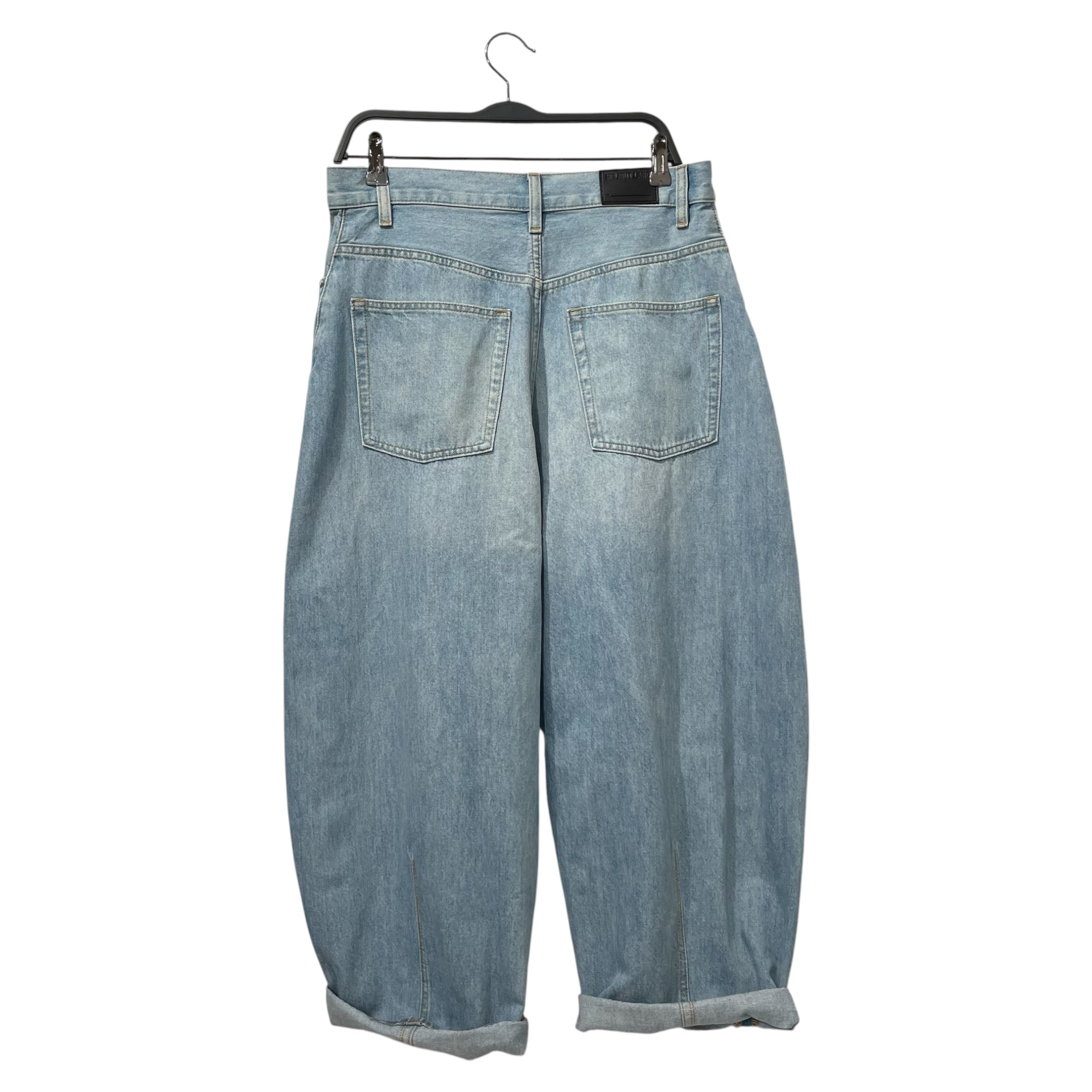 Helmut Lang/Wide Leg Pants/32/Denim/BLU/COCOON JEANS view 2