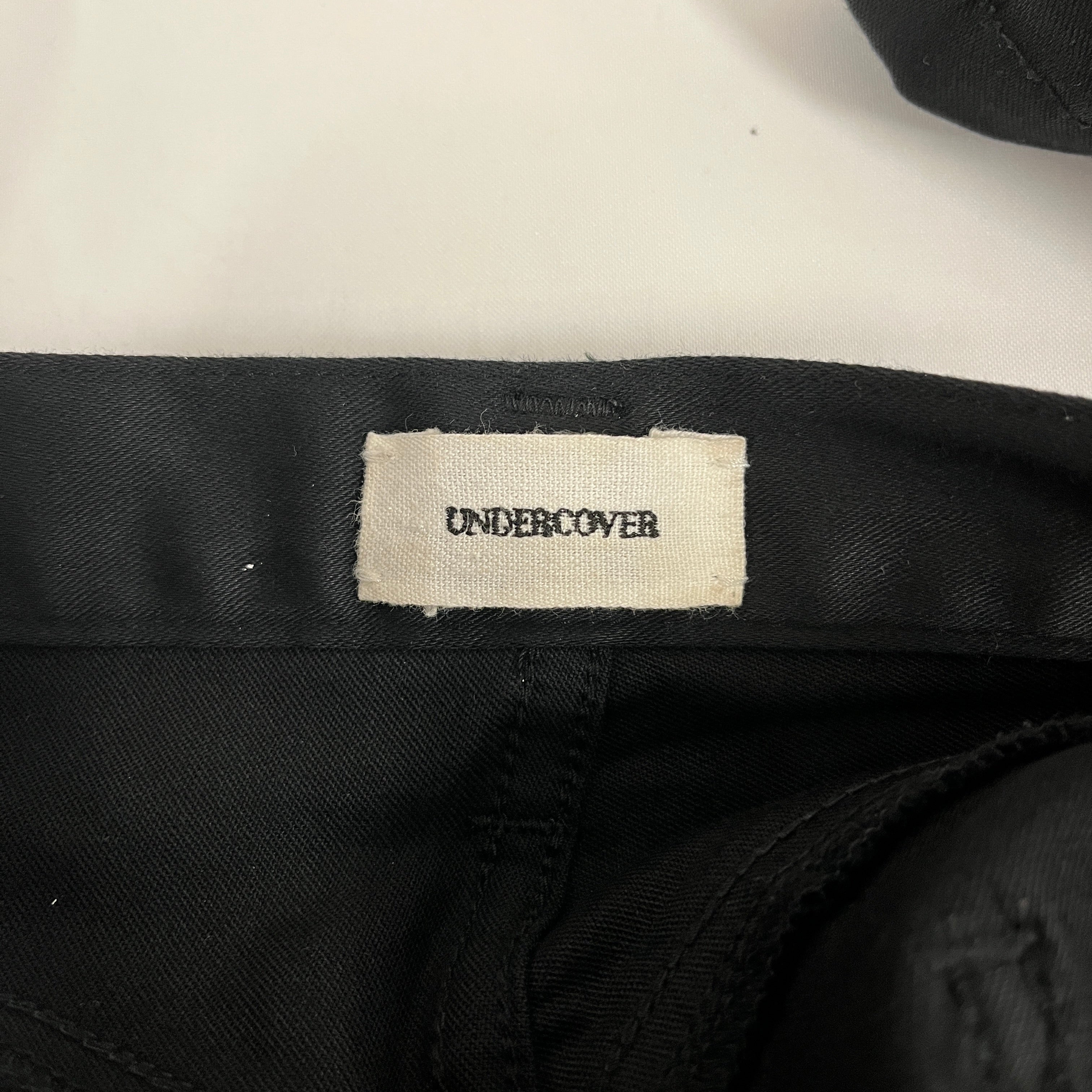 UNDERCOVER/Pants/2/Cotton/BLK/SNAP OFF view 3