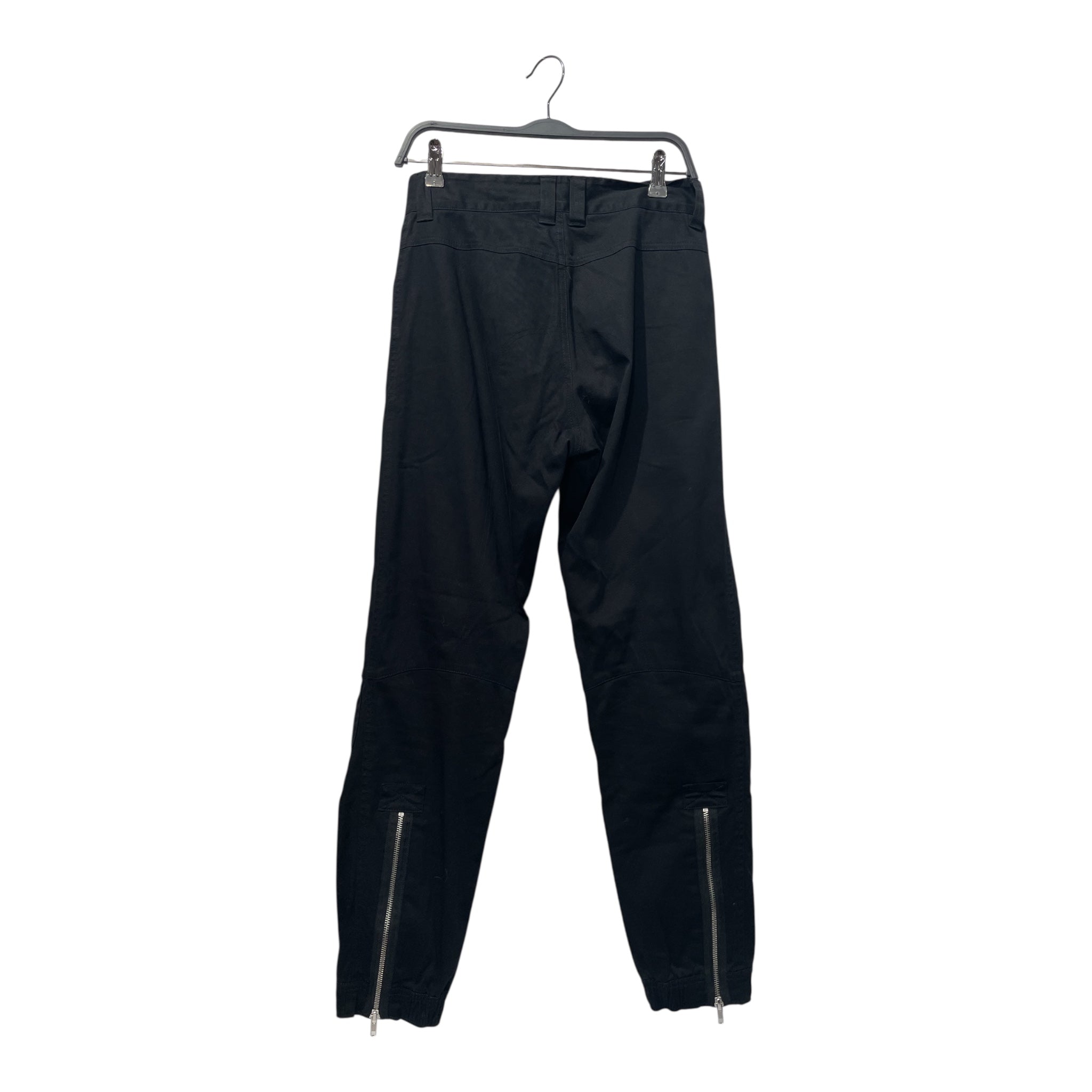 GMBH/Bottoms/28/Cotton/BLK/Joggers/Biker Zip Trousers view 2