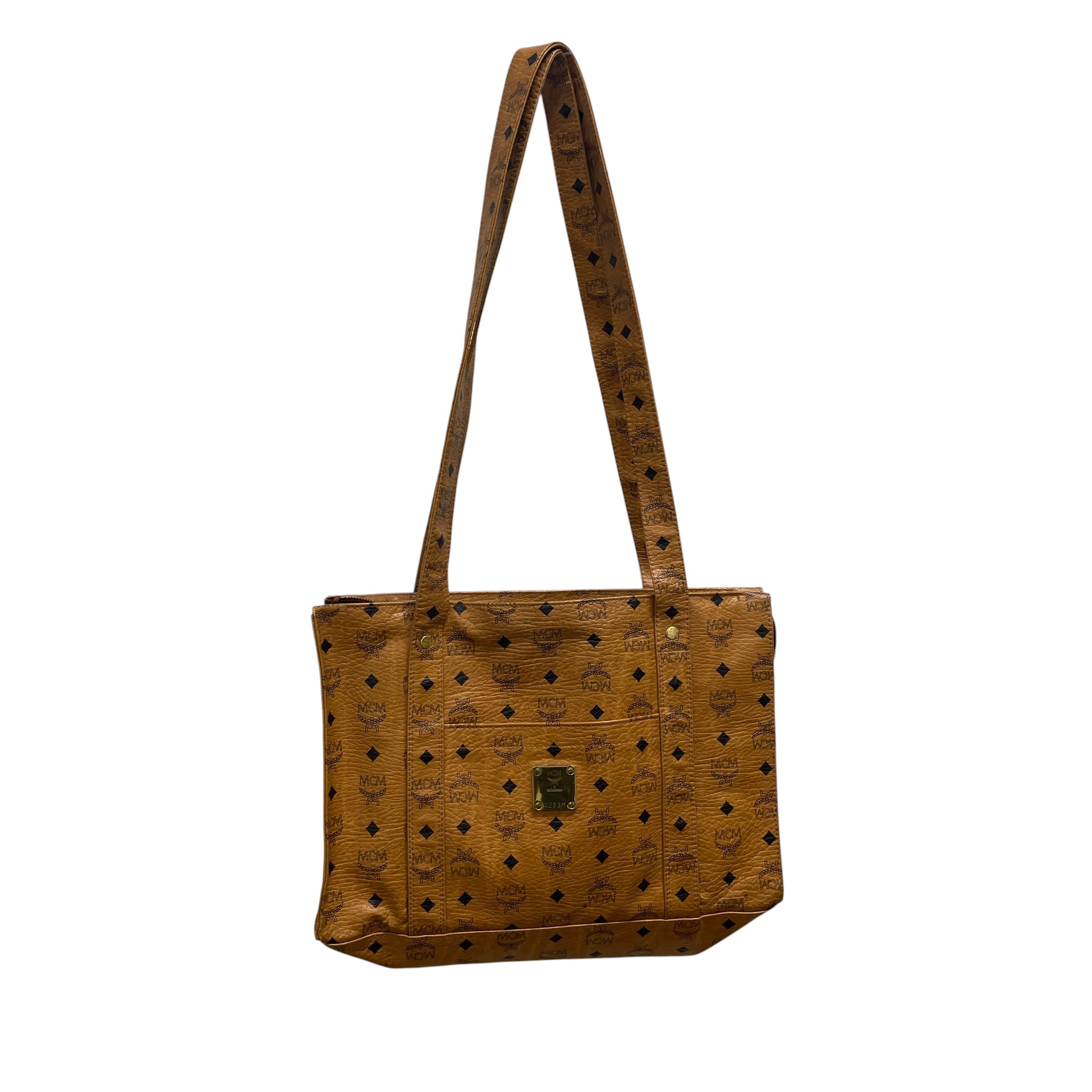 MCM/Hand Bag/Monogram/Leather/CML/WVQG68C/GOLD HARDWARE view 1