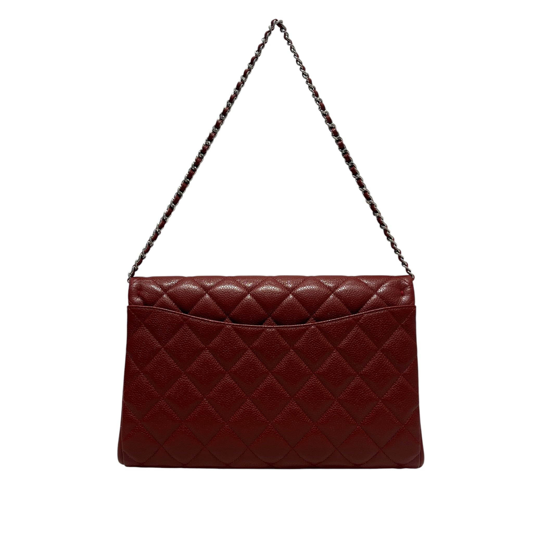 CHANEL/Hand Bag/Leather/BRD/caviar jumbo flap view 2