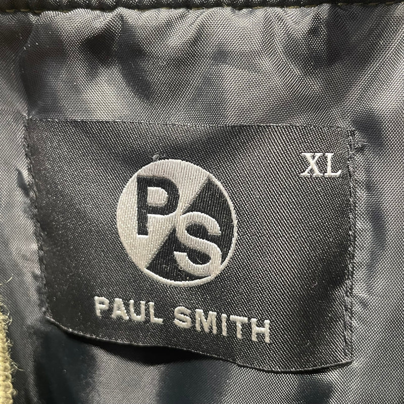 Paul Smith/Flight Jkt/XL/Nylon/KHK/MA-1 Flight Jacket