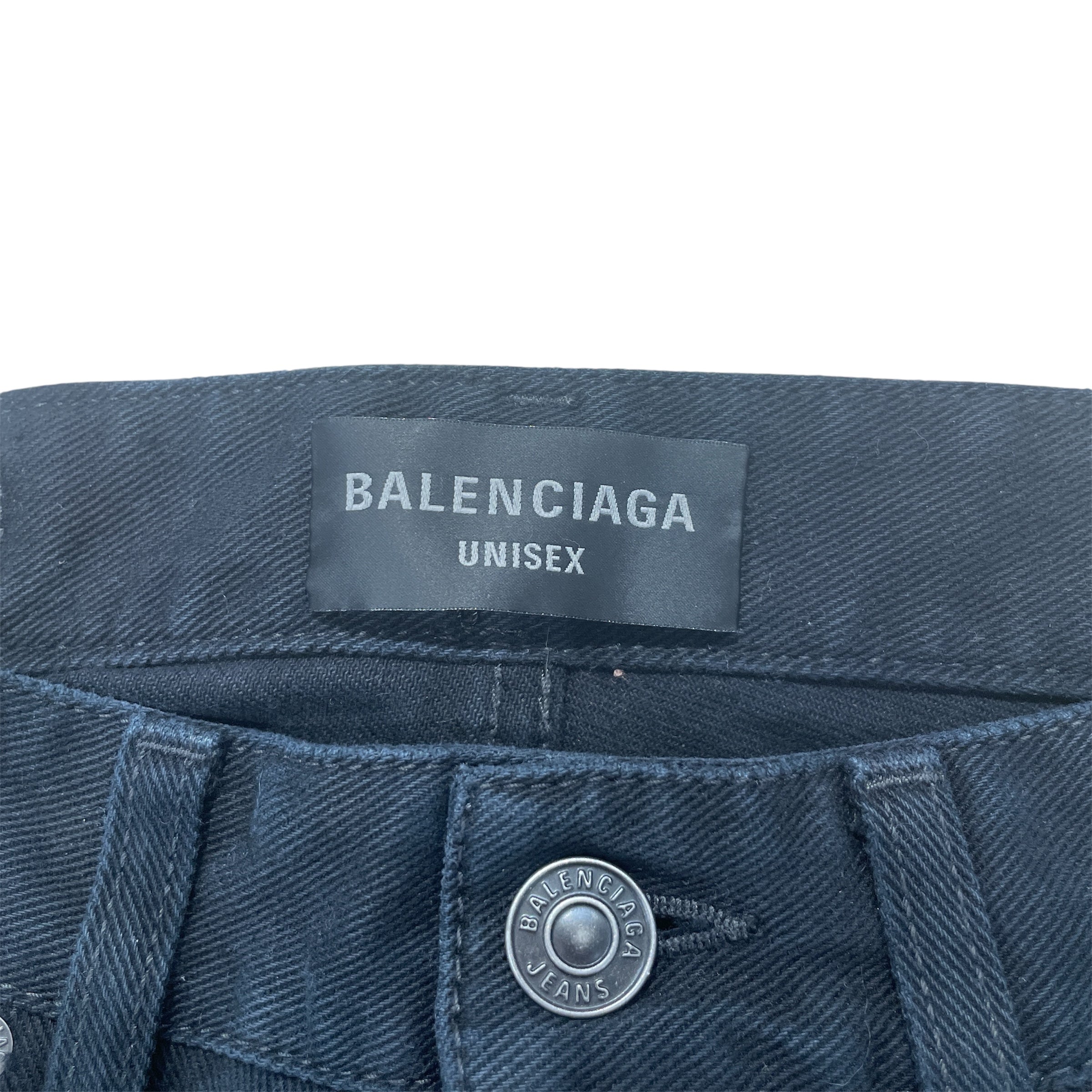 BALENCIAGA/Cargo Pants/S/Cotton/BLK/Slim Fit Bootcut Pant view 3
