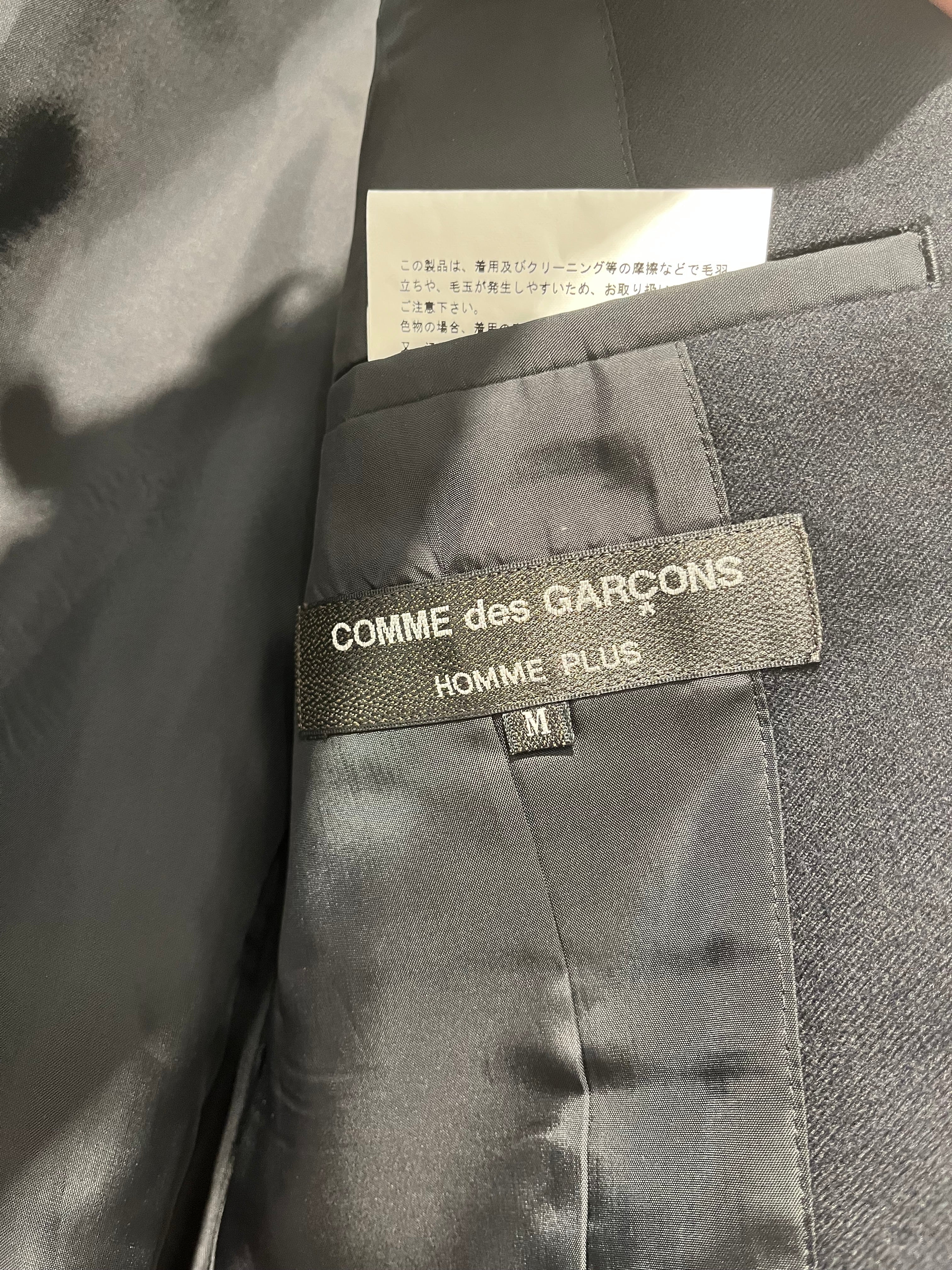 COMME des GARCONS HOMME PLUS/Tailored Jkt/S/Wool/NVY/XC-J017 view 4