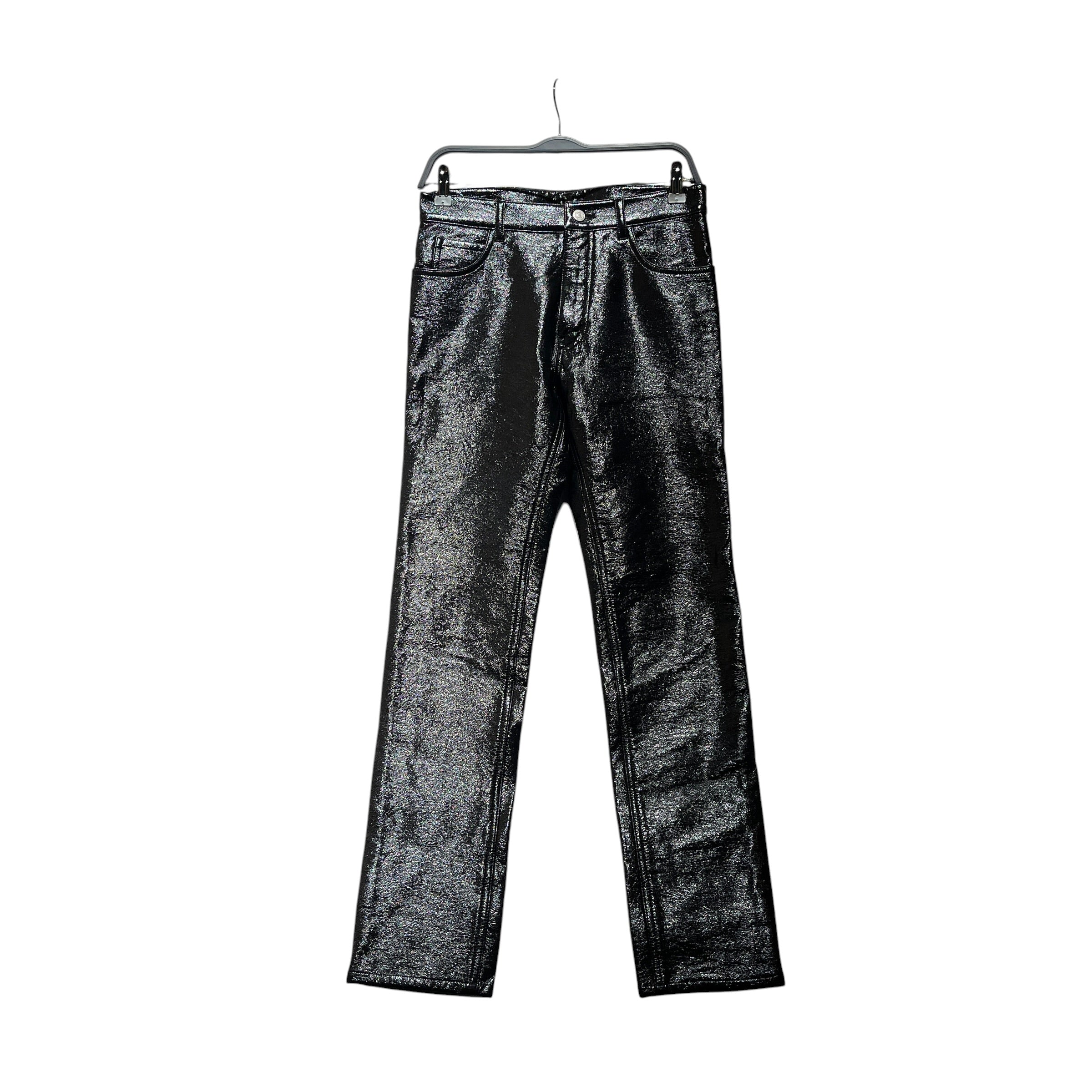 Courreges/Skinny Pants/28/Leather/BLK/Vinyl Skinny Pants view 1