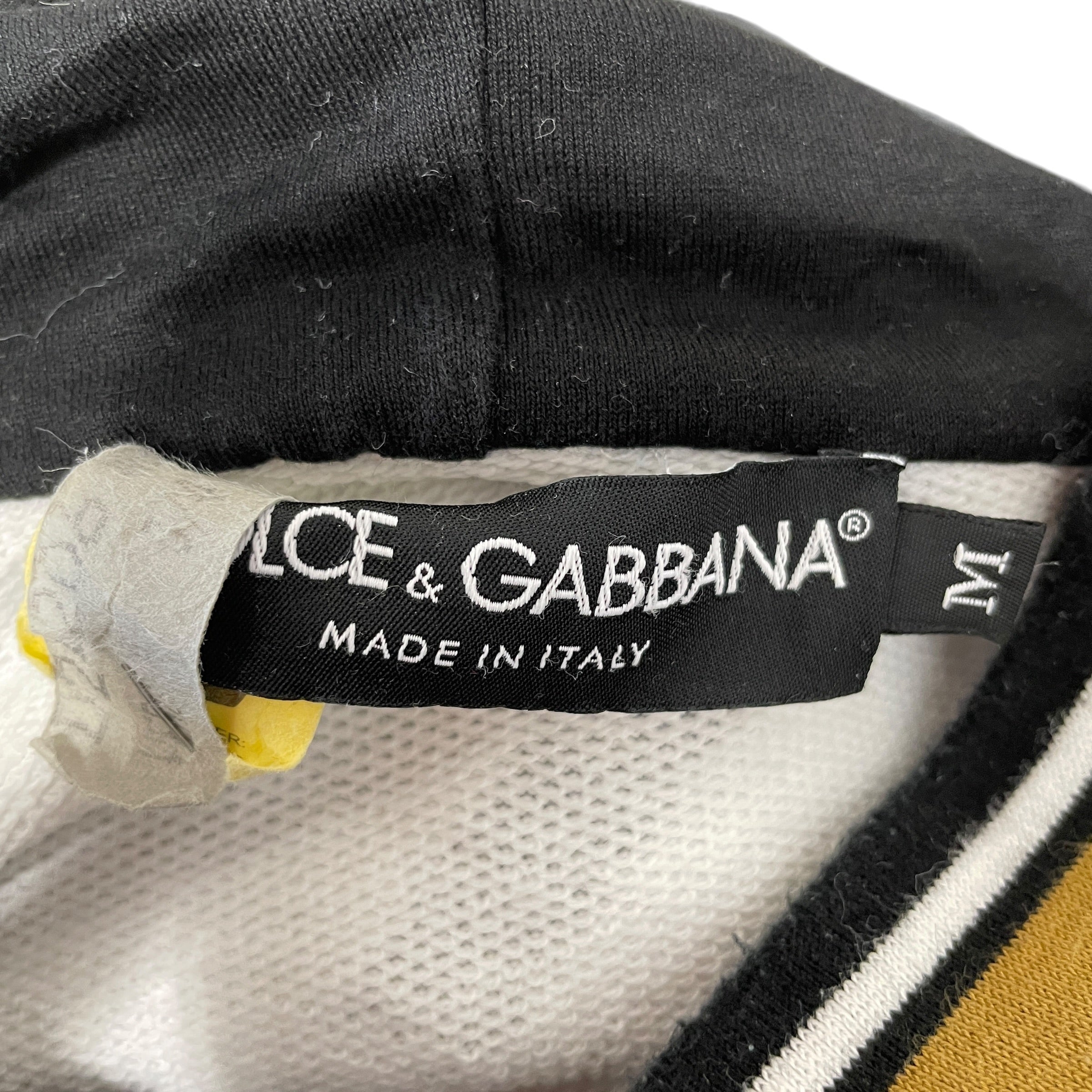 DOLCE&GABBANA/Hoodie/M/All Over Print/Cotton/WHT/"Millennial Stars" view 3