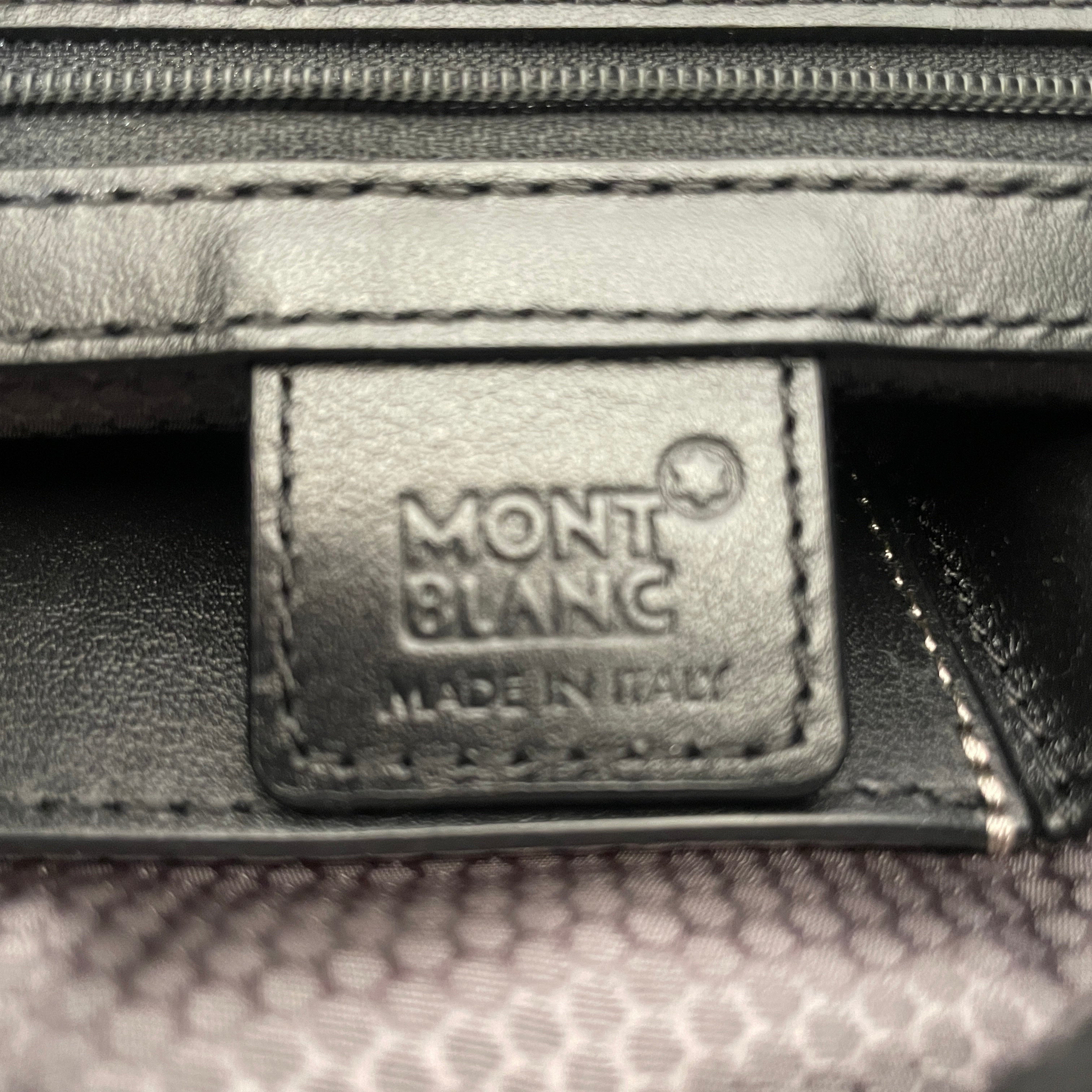 MONTBLAC/Tote Bag/Leather/BLK/Night Flight view 5