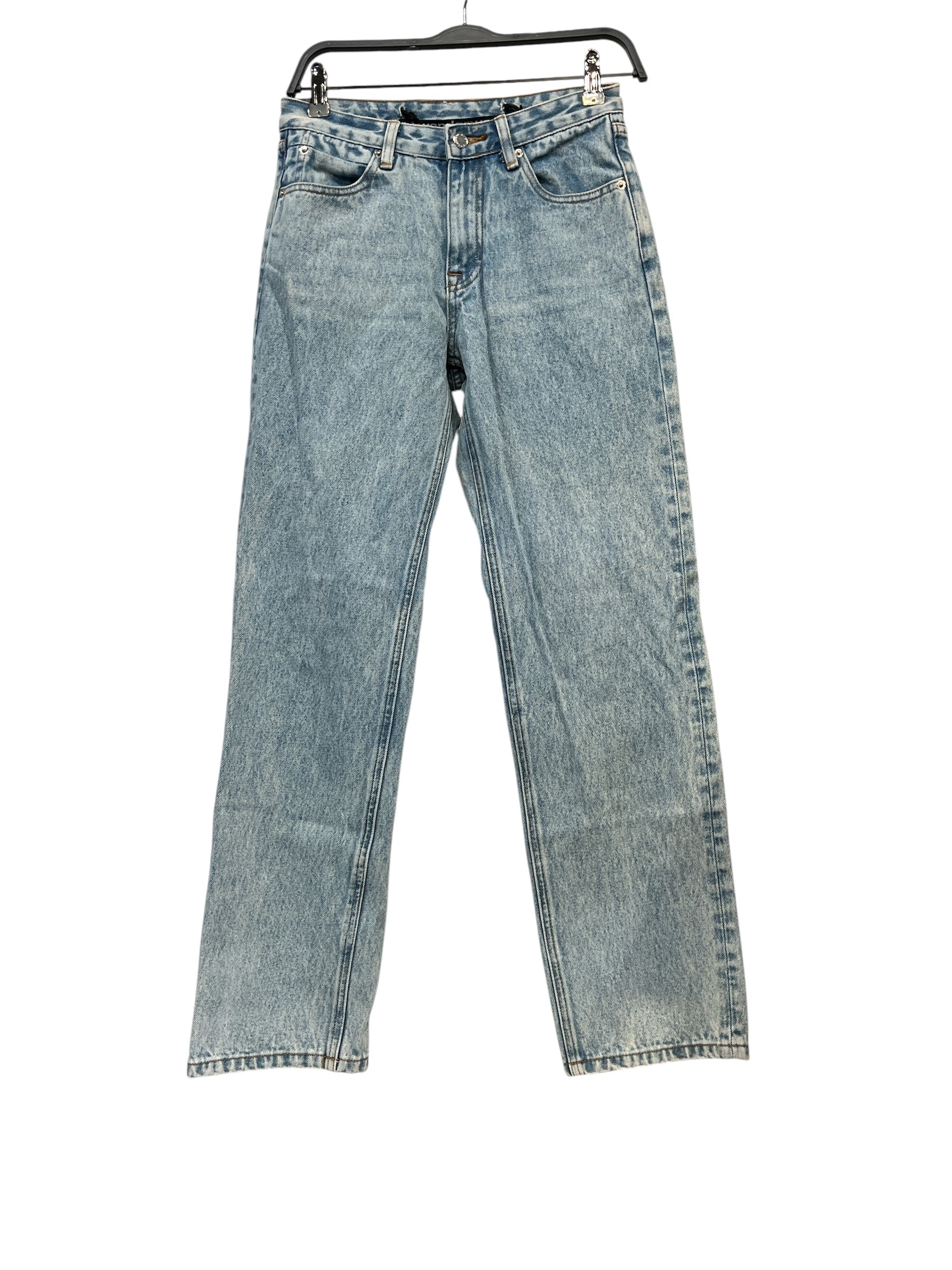 Alexander Wang/Straight Pants/25/Denim/BLU/mid rise jeans view 1