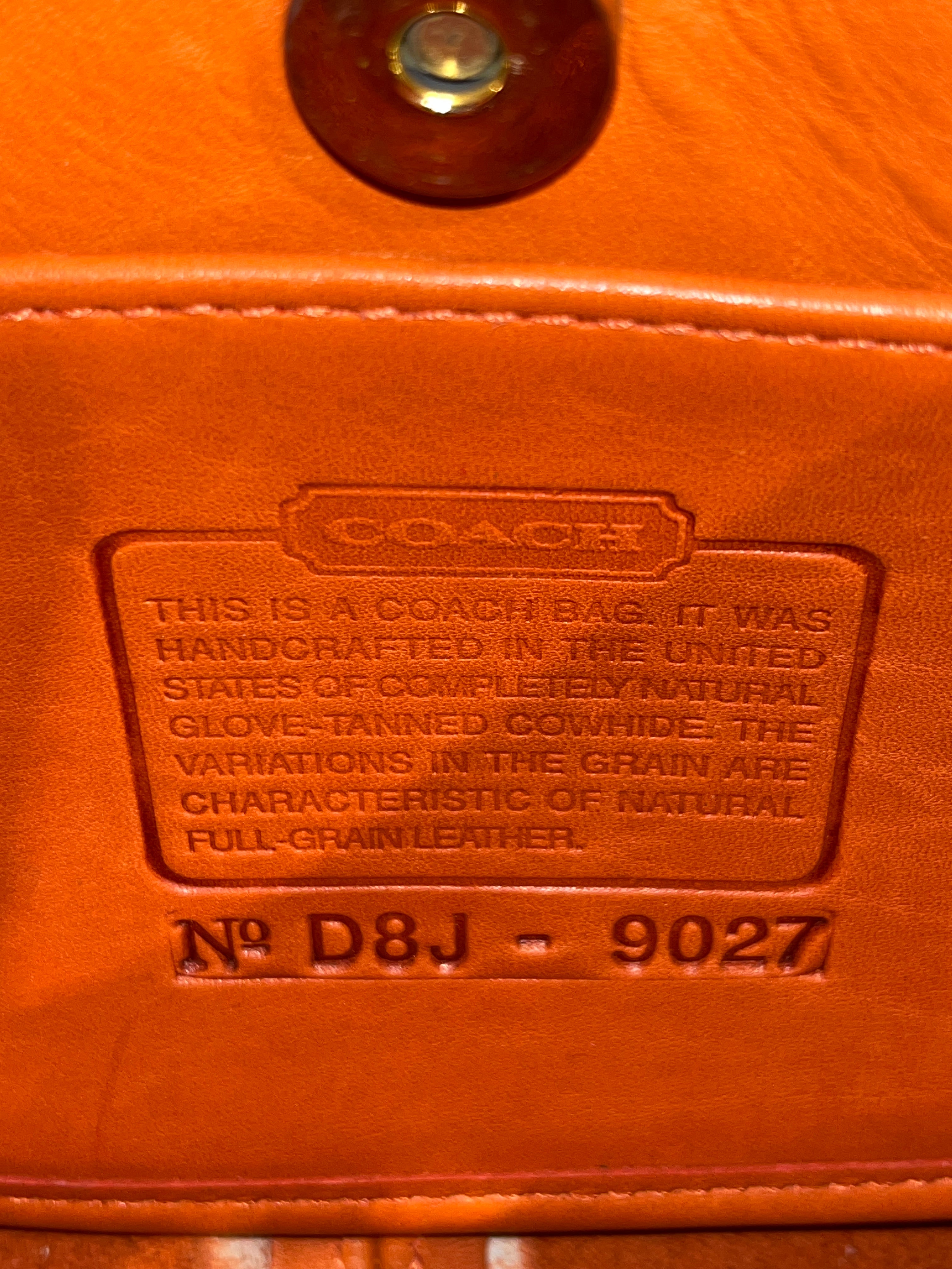 COACH/Hand Bag/Leather/ORN/ view 5