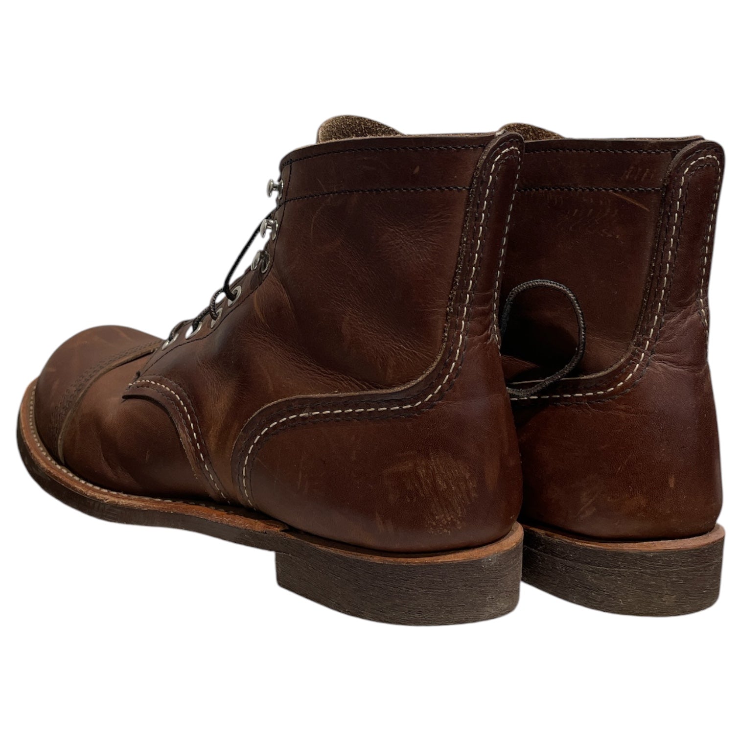 RED WING/Lace Up Boots/US 8.5/Leather/BRW/Iron Ranger 8111 3499370 view 2