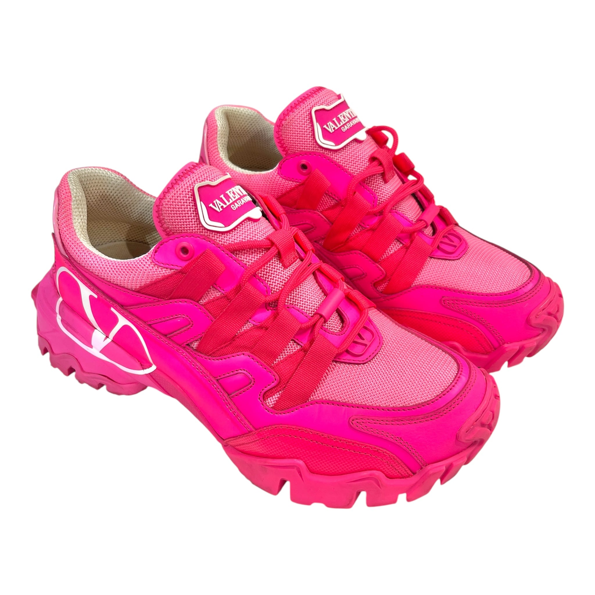 VALENTINO GARAVANI/Low-Sneakers/EU 39/Border/Acrylic/PNK/Garvani Climber  Sneakers view 1