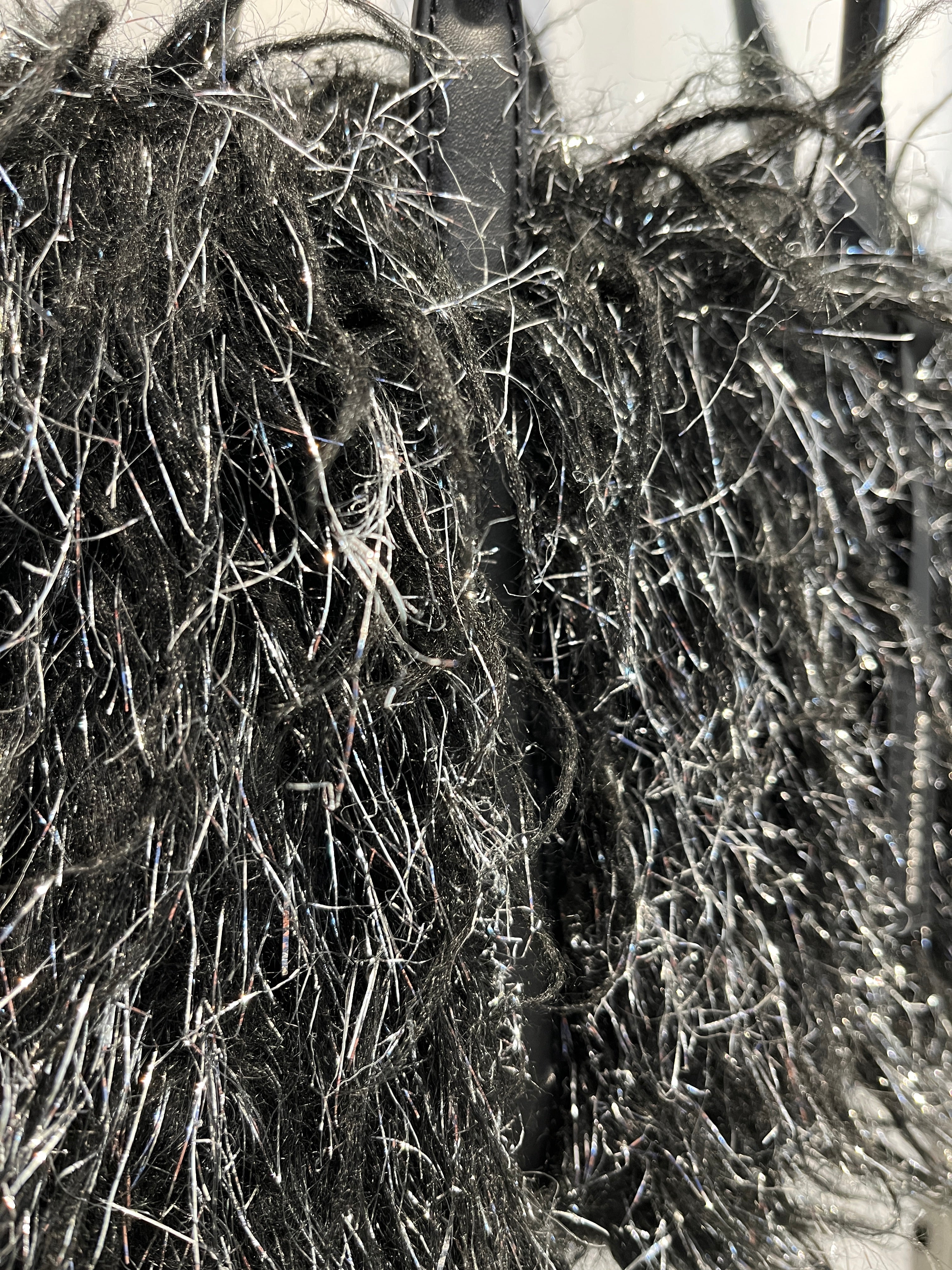 MARC JACOBS/Tote Bag/Fake Fur/BLK/CREATURE MARC JACOB BAG view 8