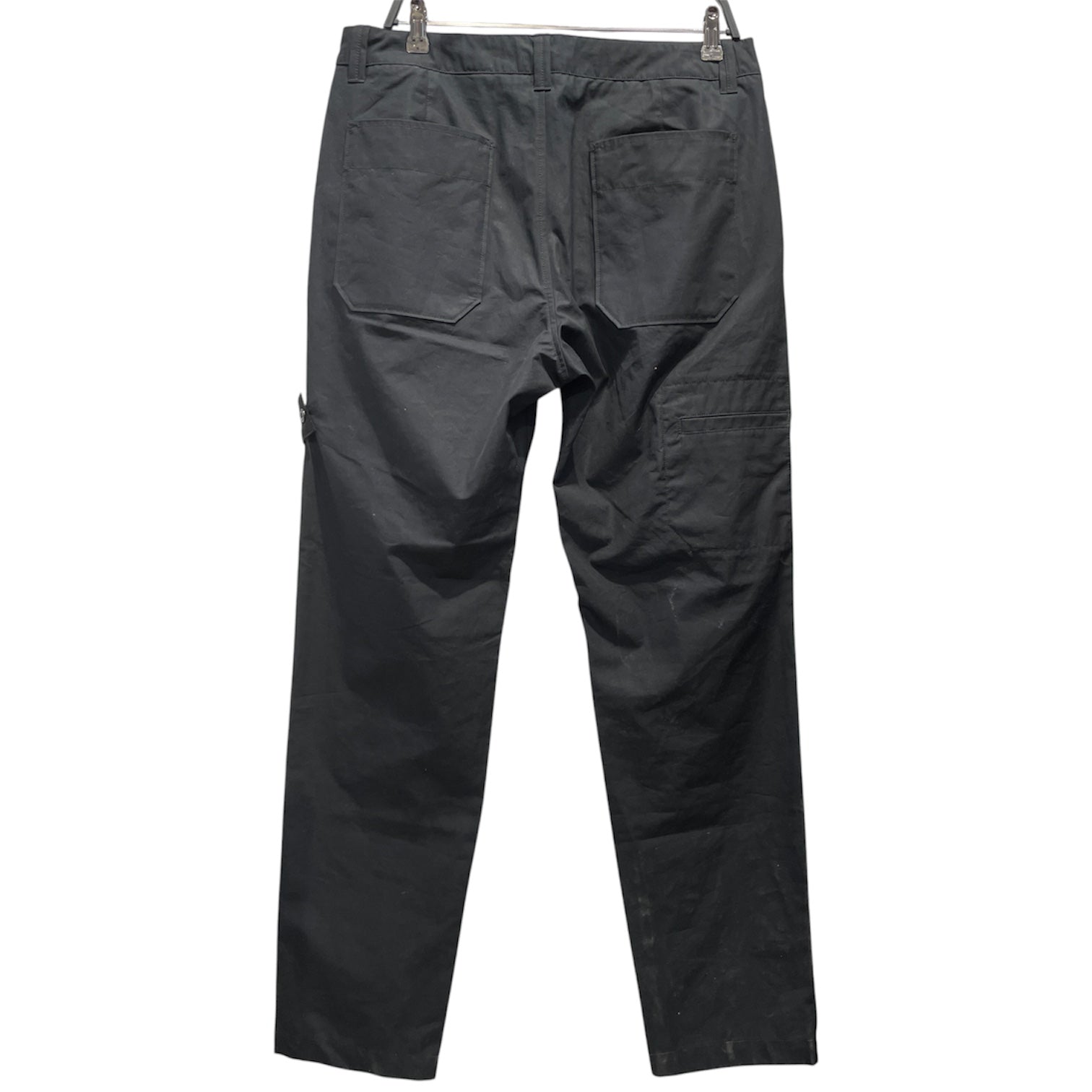 STONE ISLAND/Pants/32/Cotton/BLK/STONE ISLAND ALL BLACK PANTS view 2
