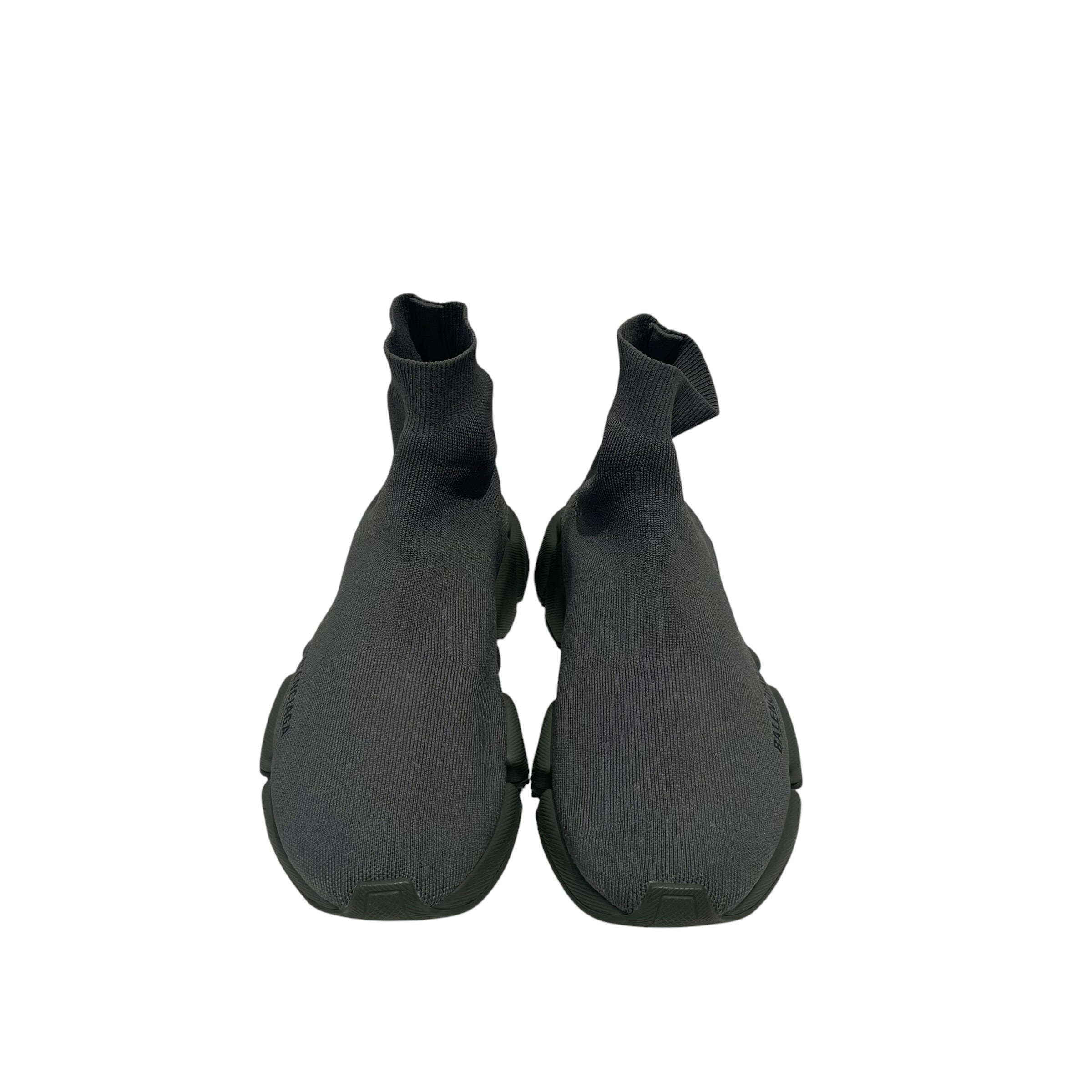 BALENCIAGA/Hi-Sneakers/US 9/Nylon/GRN/Speed 2.0 view 3