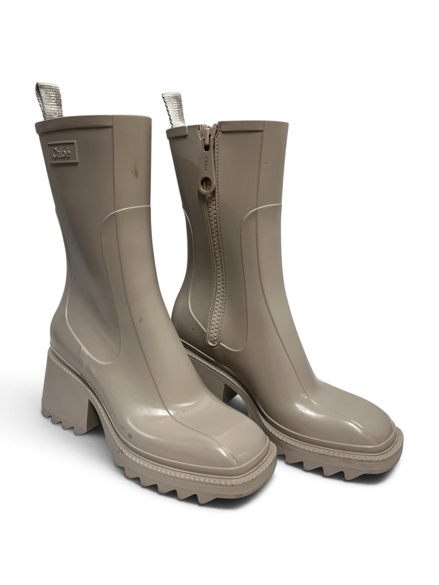 Chloe/Rain Boots/EU 38/GRY/BETTY RAIN BOOTS, as is view 1