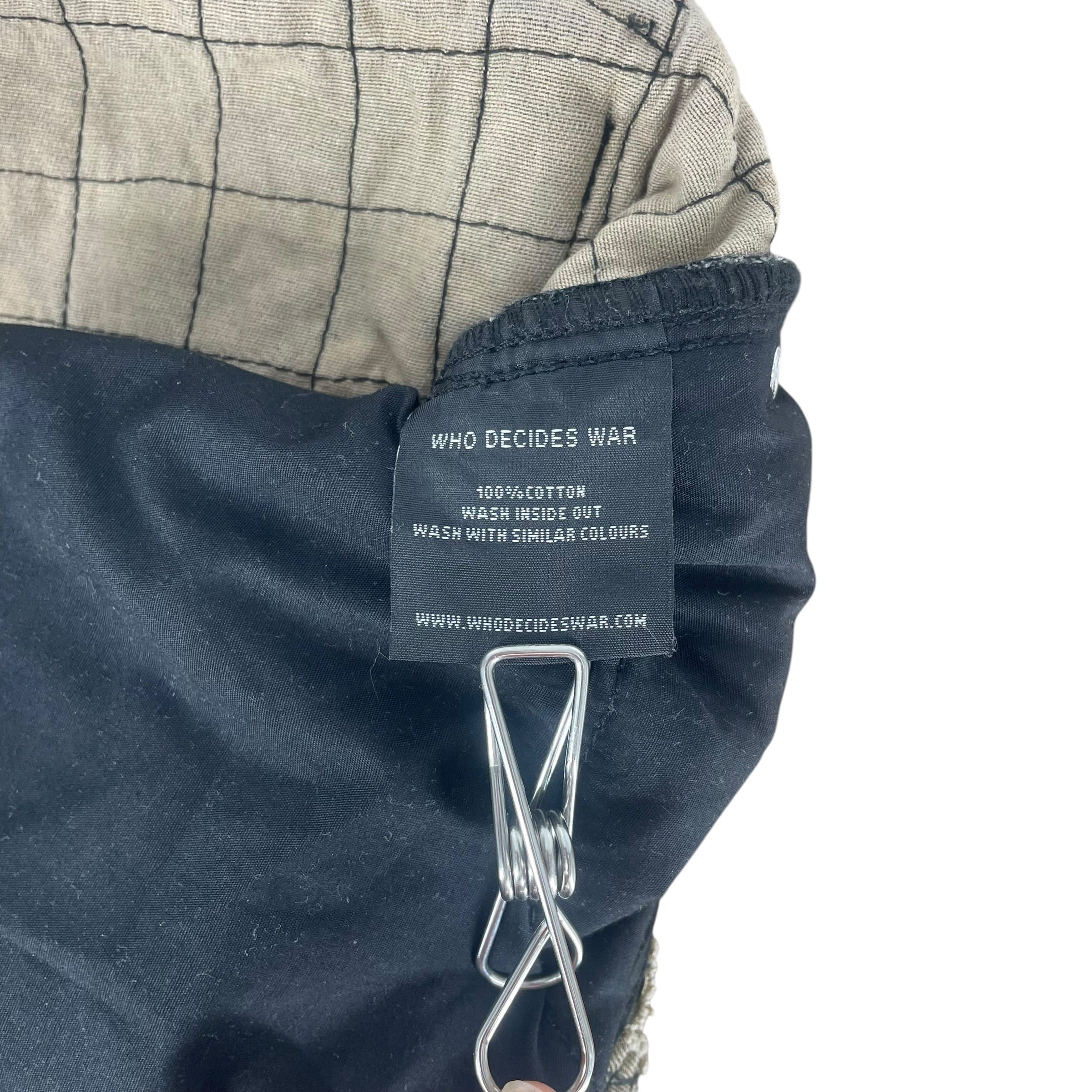 WHO DECIDES WAR/Cargo Pants/40/Cotton/MLT/Camouflage/DISTRESSED CARGO PANT view 6