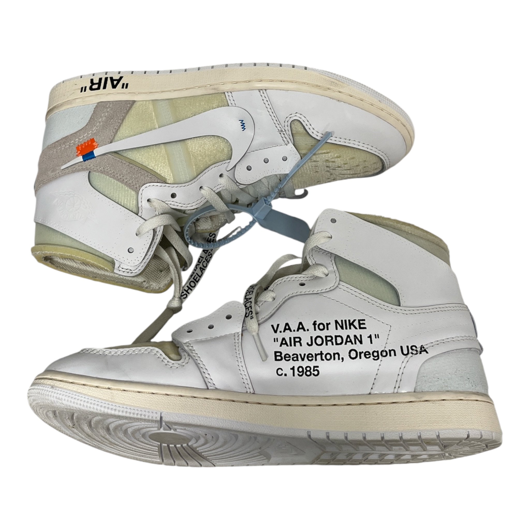 OFF-WHITE/Hi-Sneakers/US 11/WHT/AJ1 OFF WHITE VIRGIL view 4