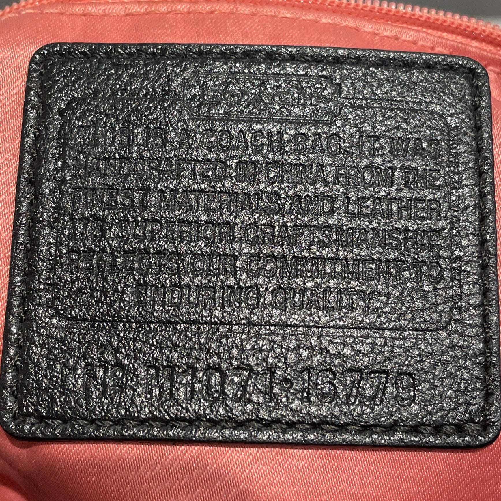 COACH/Hand Bag/Acrylic/BLK/CC ALL OVER PRINT GREY view 3