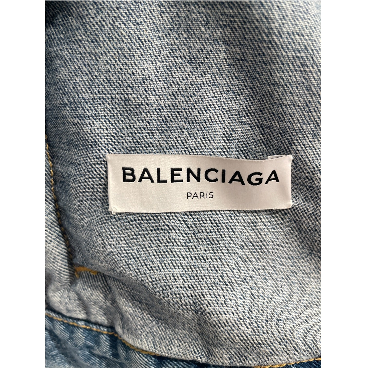 BALENCIAGA/Denim Jkt/34/Denim/BLU/swing jacket 2016 view 3