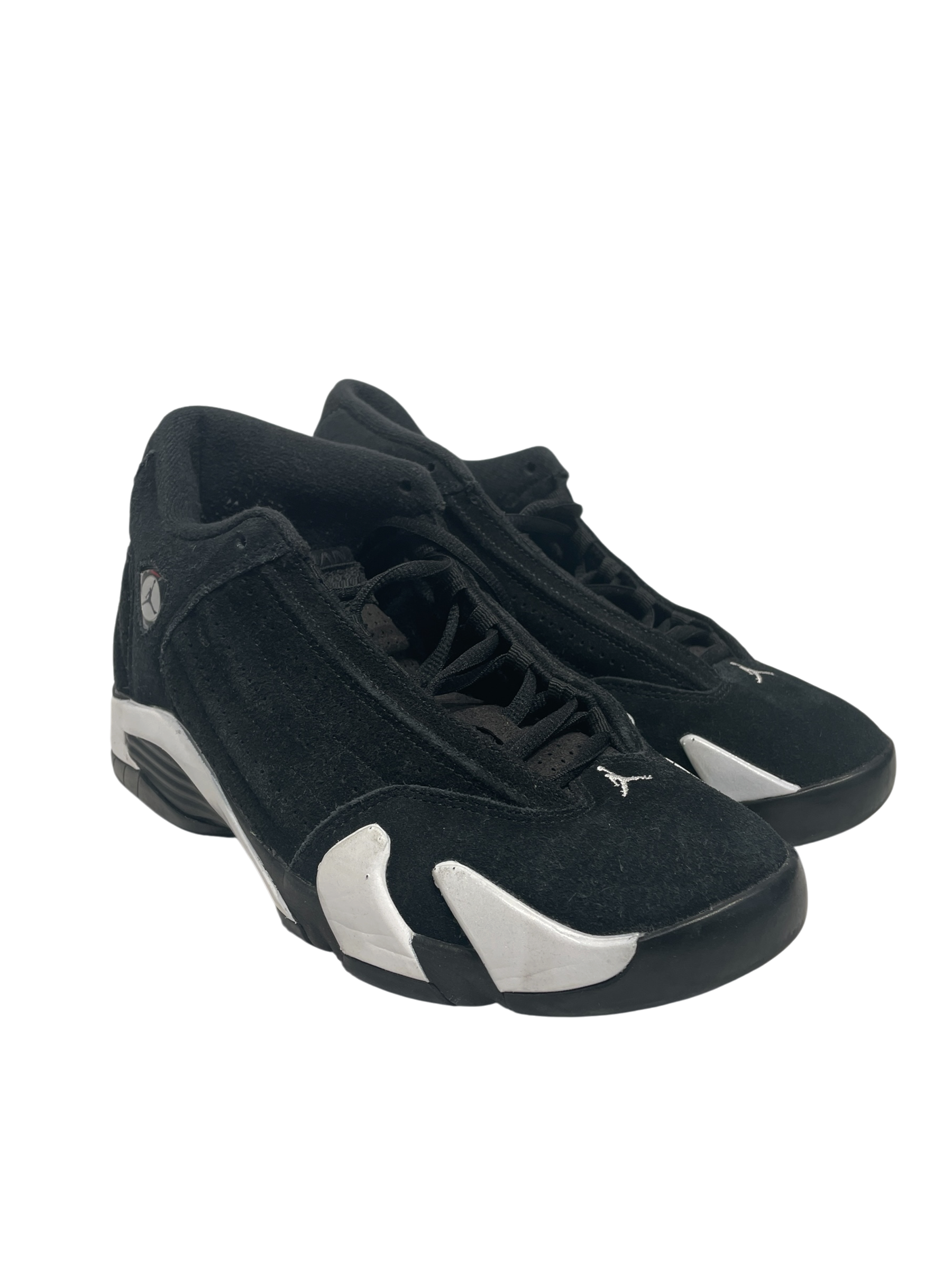 NIKE/Hi-Sneakers/US 7.5/Suede/BLK/JORDAN 14 B/W 487471-016 view 1