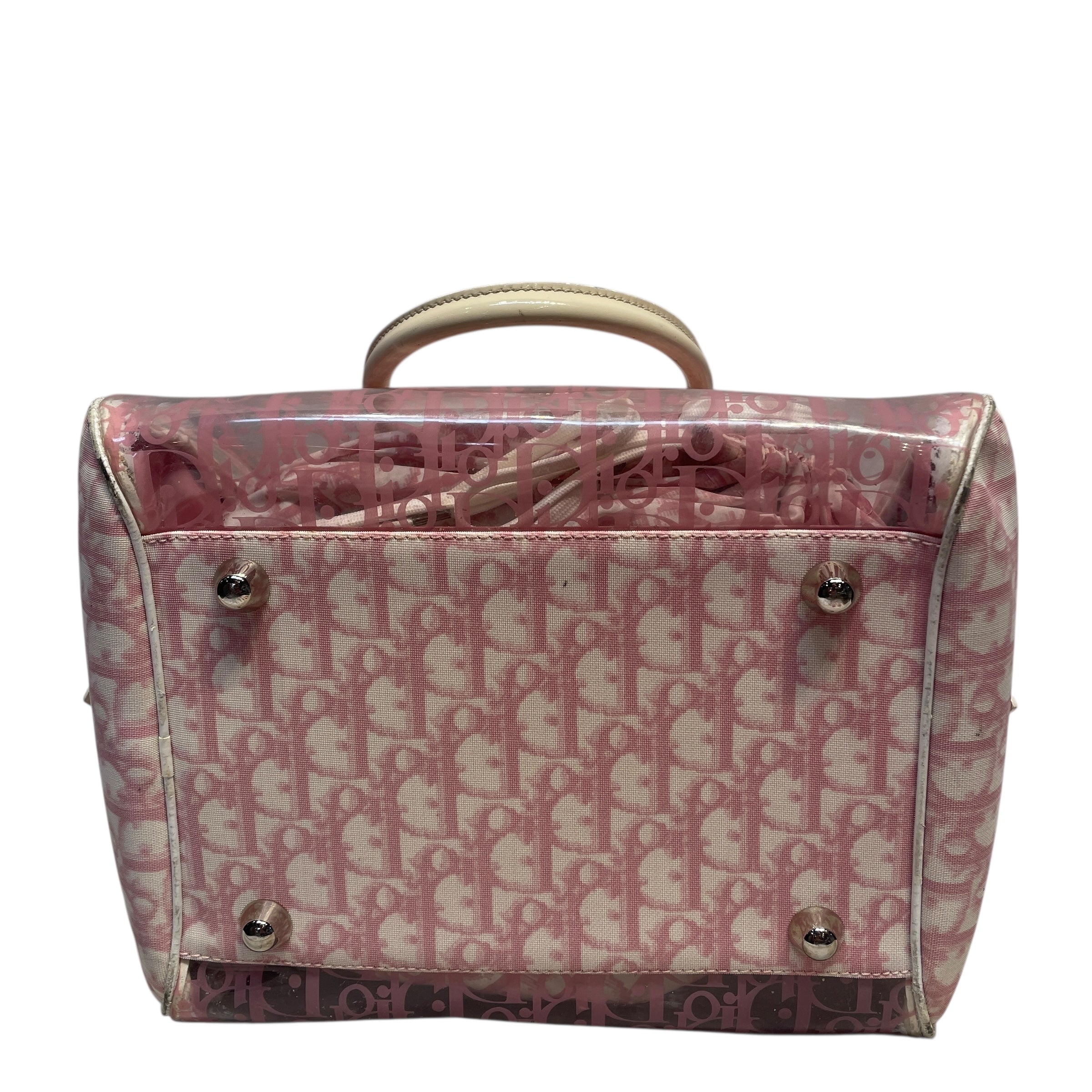 Christian Dior/Hand Bag/OS/Polyester/PNK/ view 3