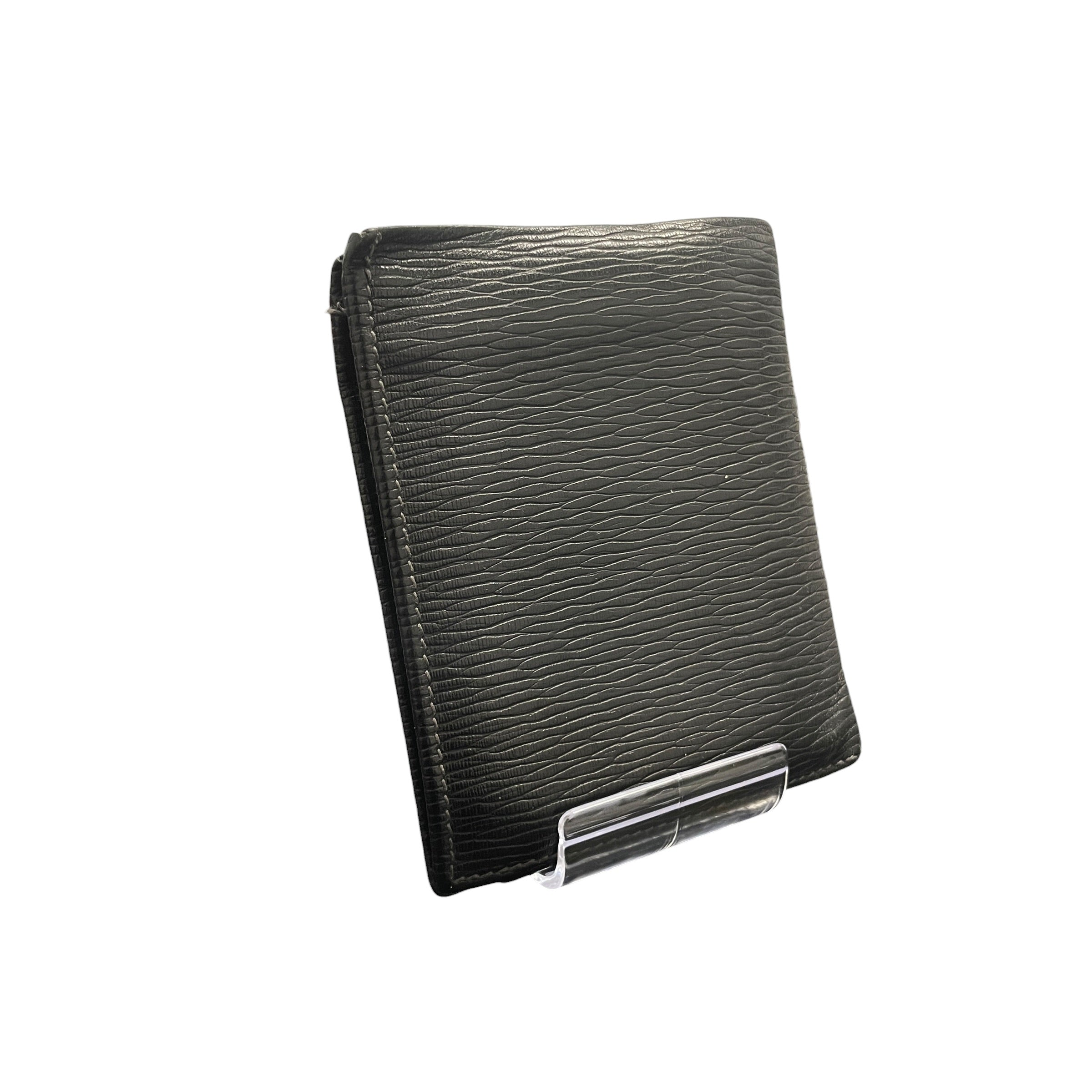 Salvatore Ferragamo/Wallet/Leather/BLK/3 COMPART view 2