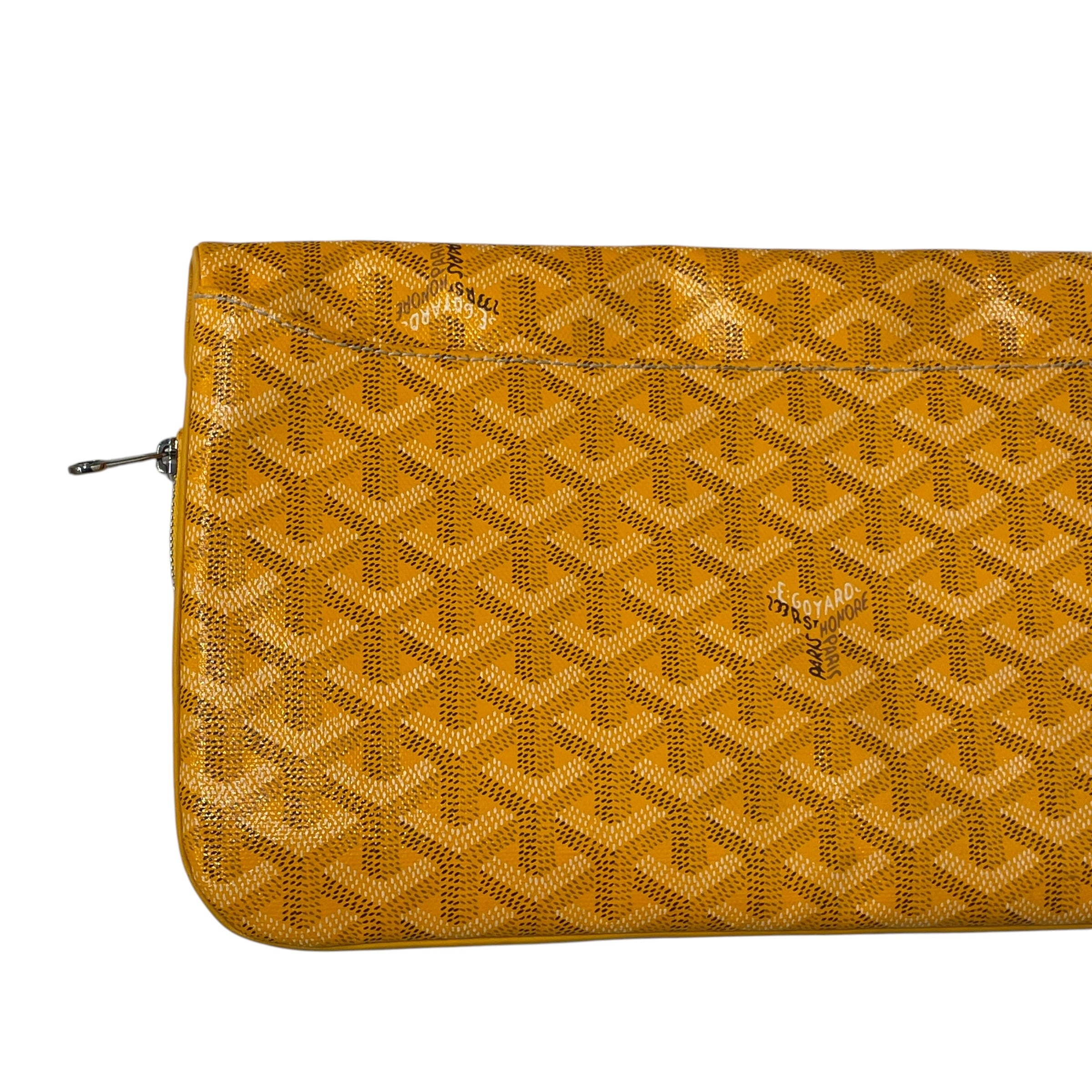 GOYARD/Clutch Bag/Monogram/YEL/SAINTE-MARIE MM + BOX view 10