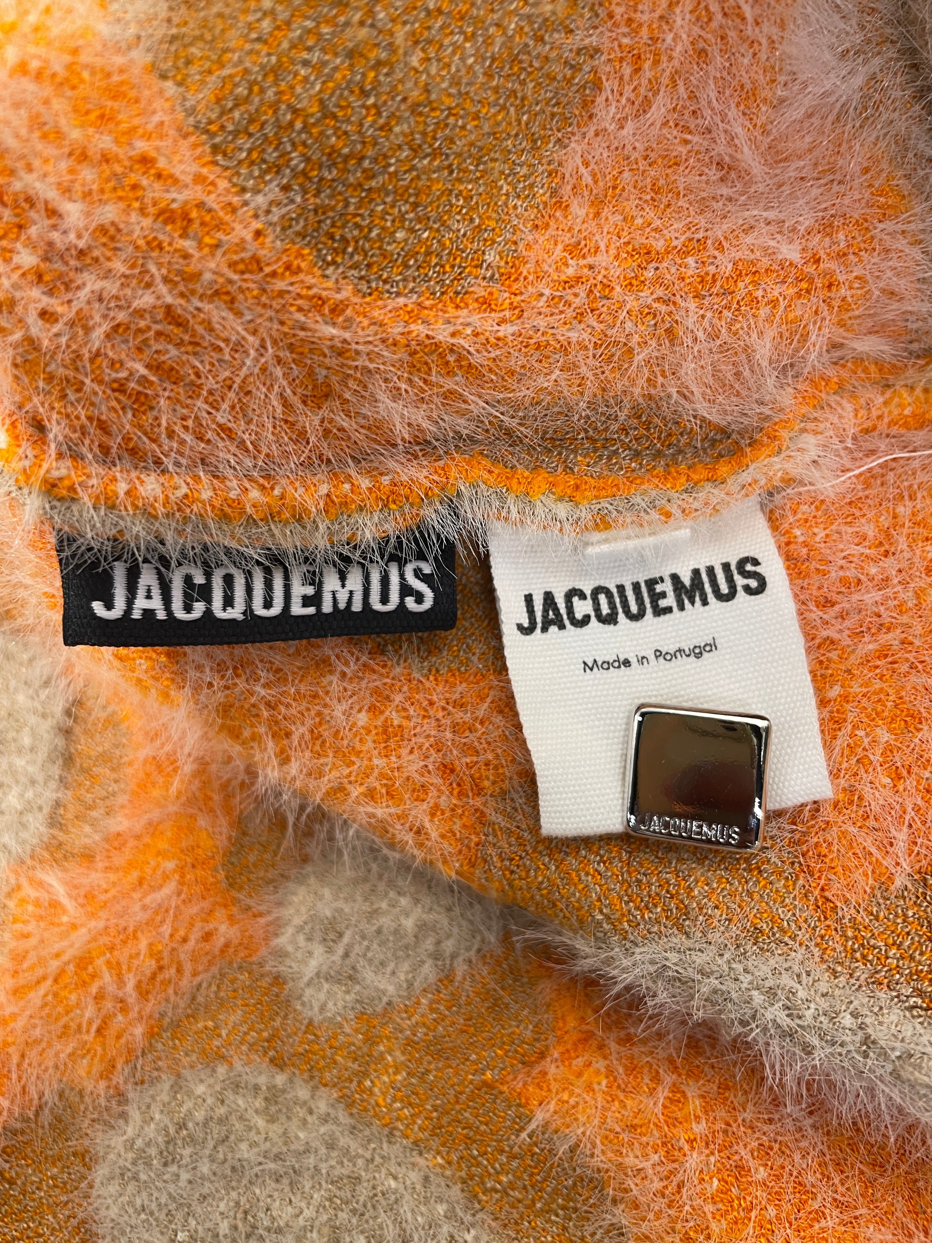 JACQUEMUS/Cardigan/L/Floral Pattern/Cotton/ORN/ view 3