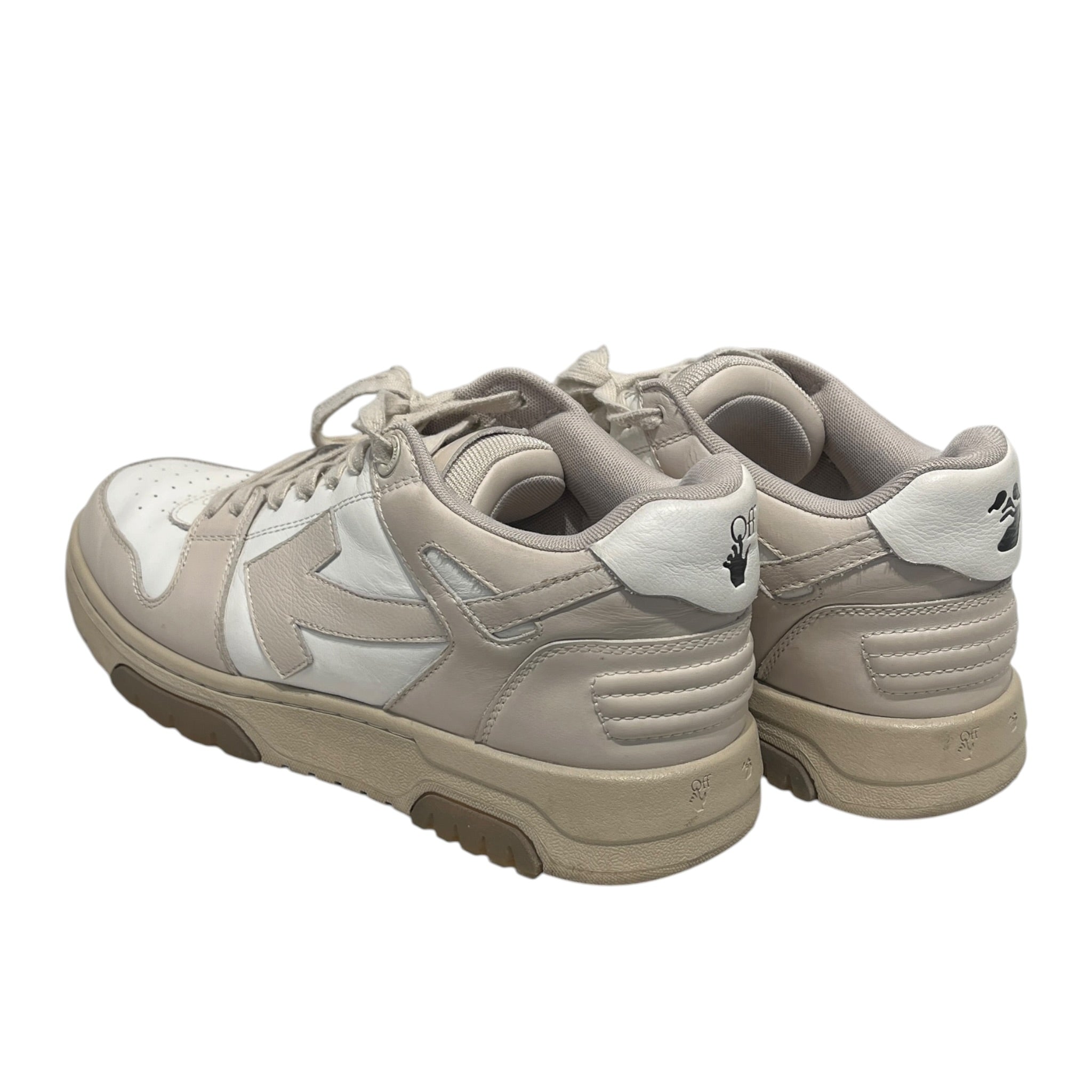 OFF-WHITE/Low-Sneakers/US 9/CRM/OUT OF OFFICE/ZIP TIE TAG view 2