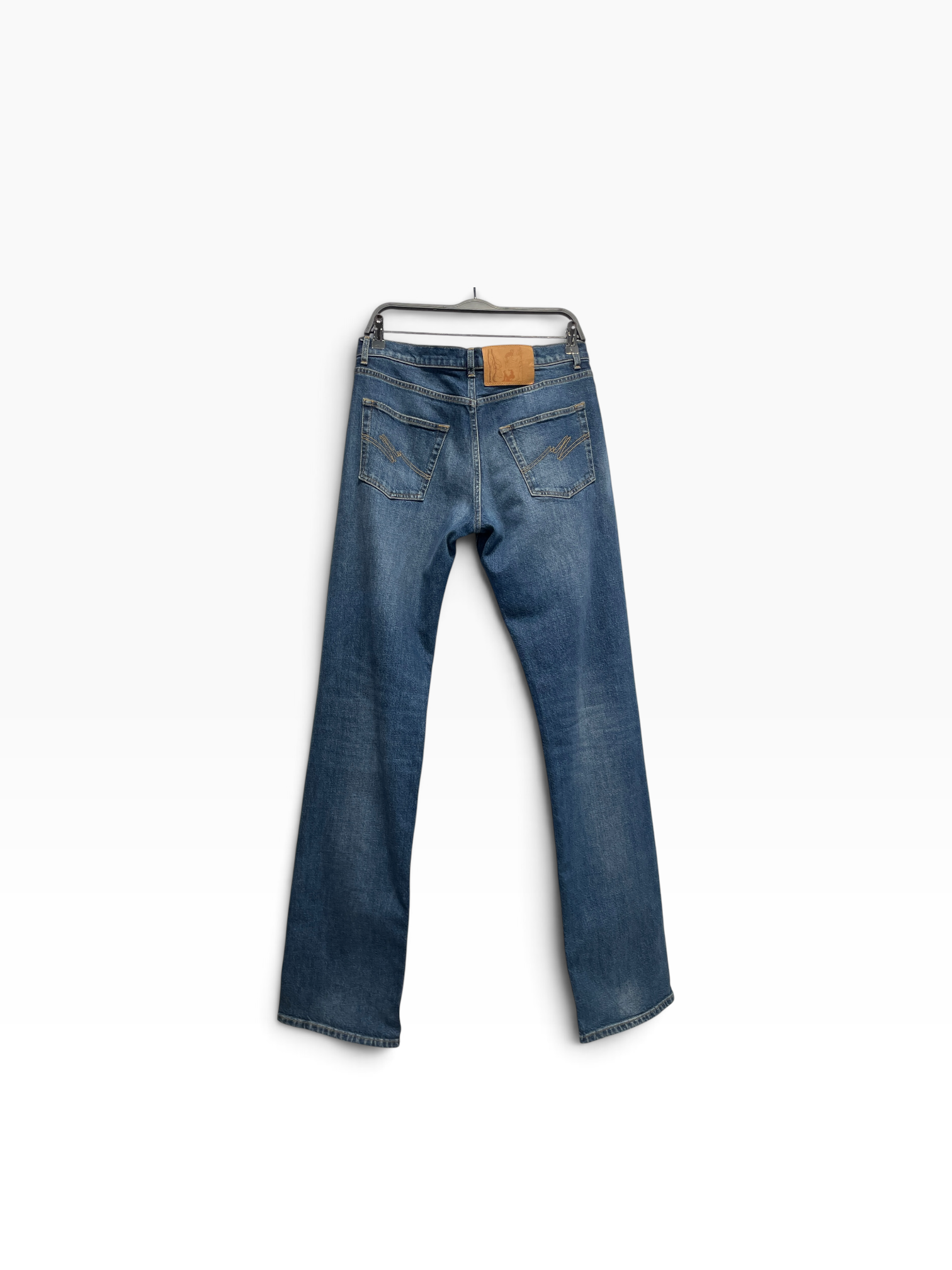 MARTINE ROSE/Bottoms/M/Denim/BLU/CIRCLE PULLTAB view 2