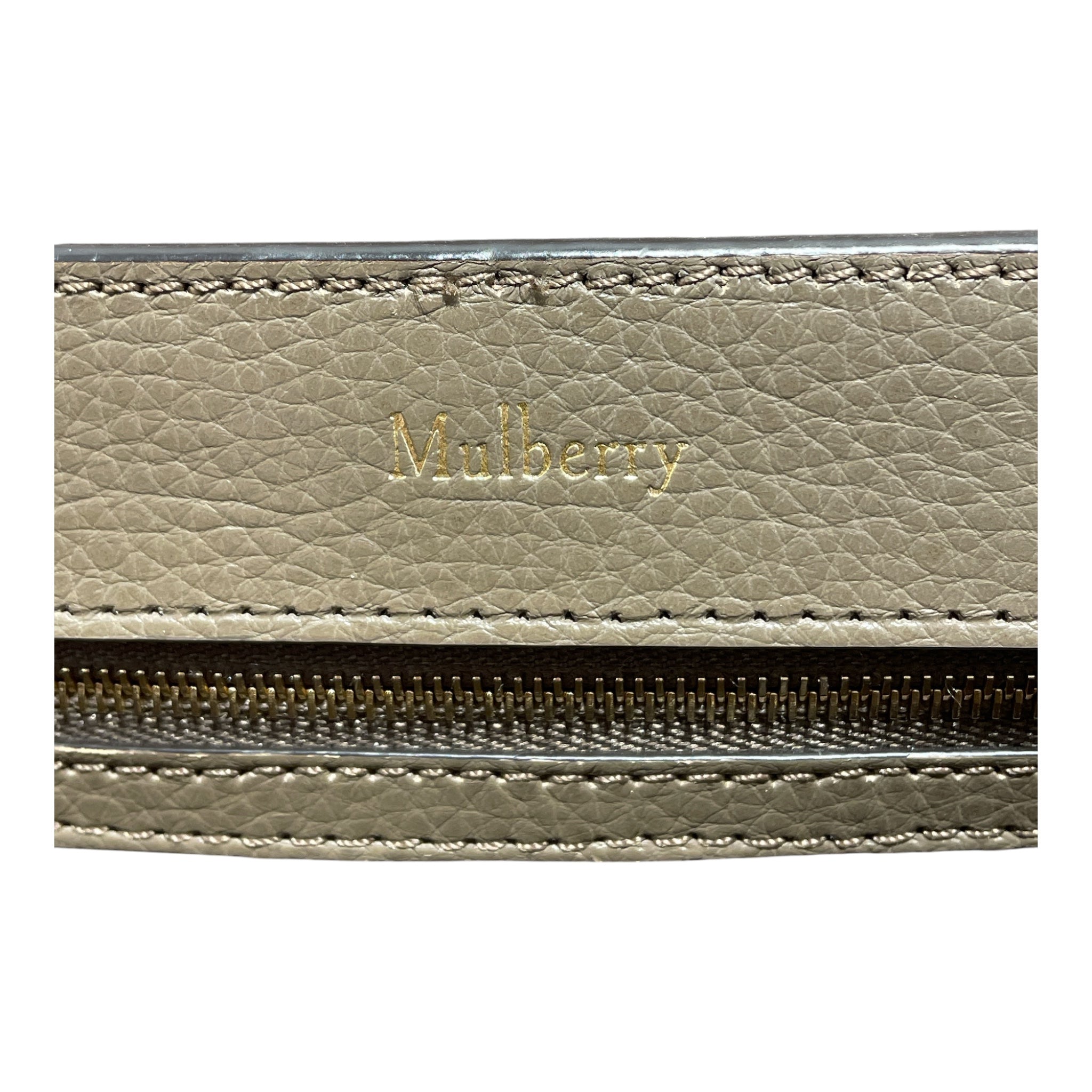 MULBERRY/Cross Body Bag/Leather/GRY/ view 3