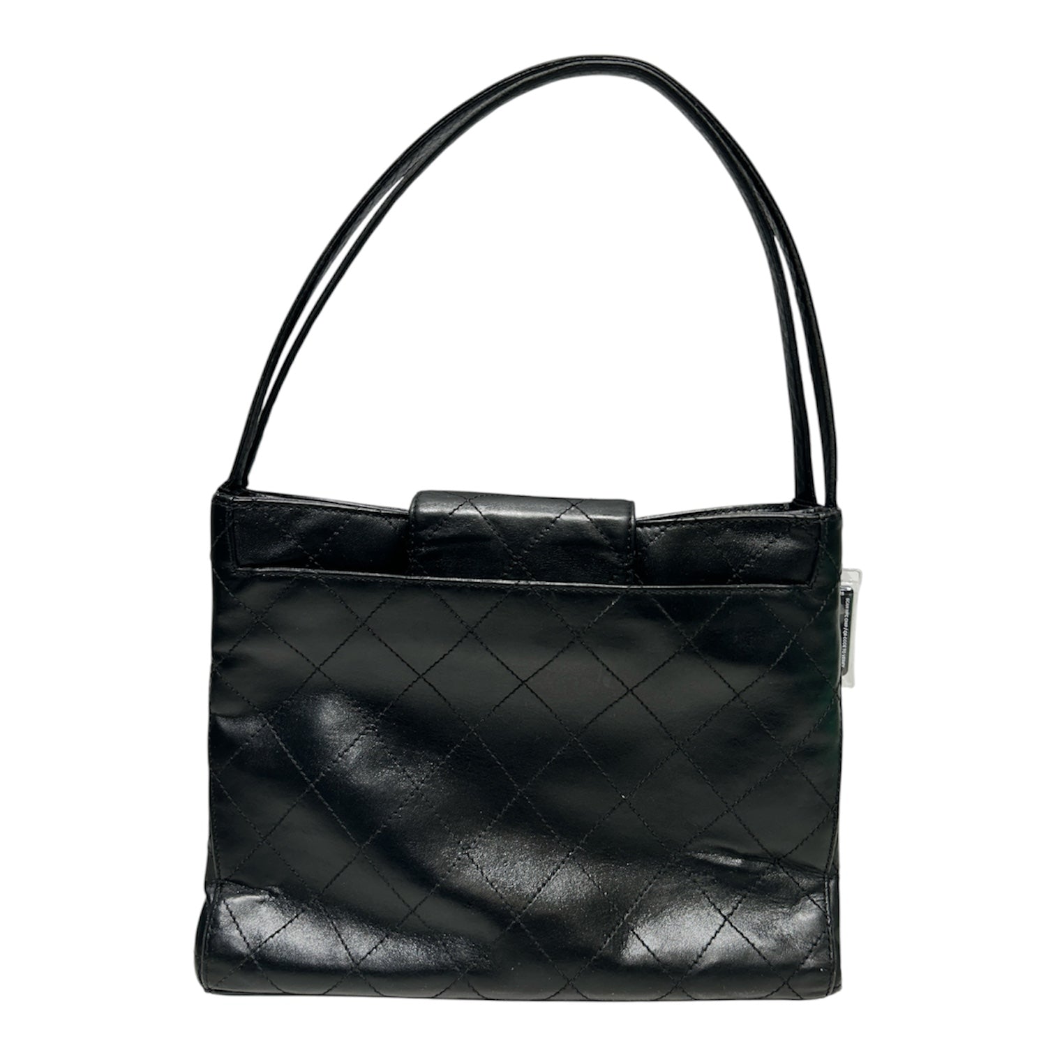 CHANEL/Bag/Leather/BLK/QUILTED view 2